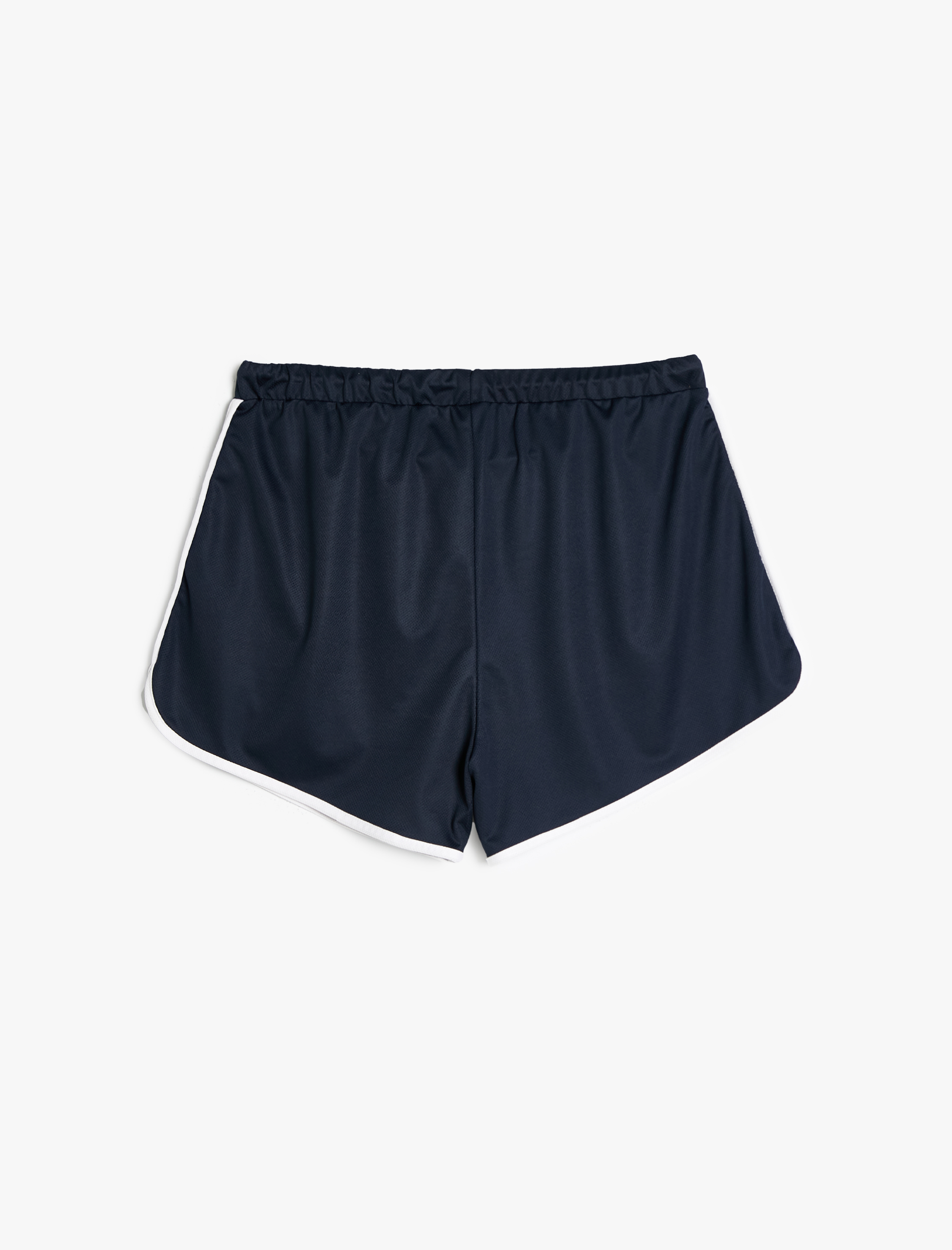   Kısa Şort Beli Bağcıklı Biyeli Rahat Kesim