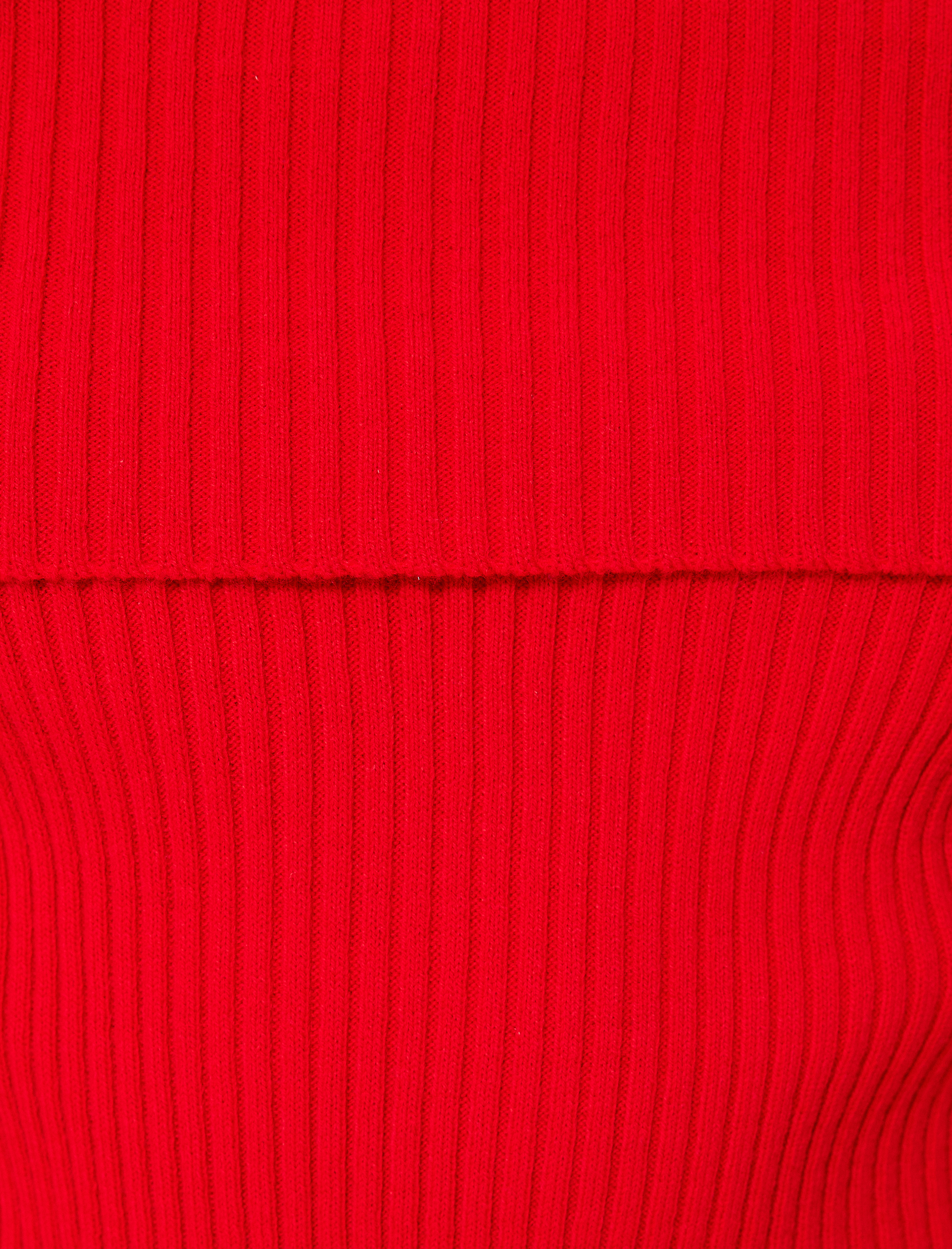   Madonna Yaka Omzu Açık Kazak Triko Basic Dokulu