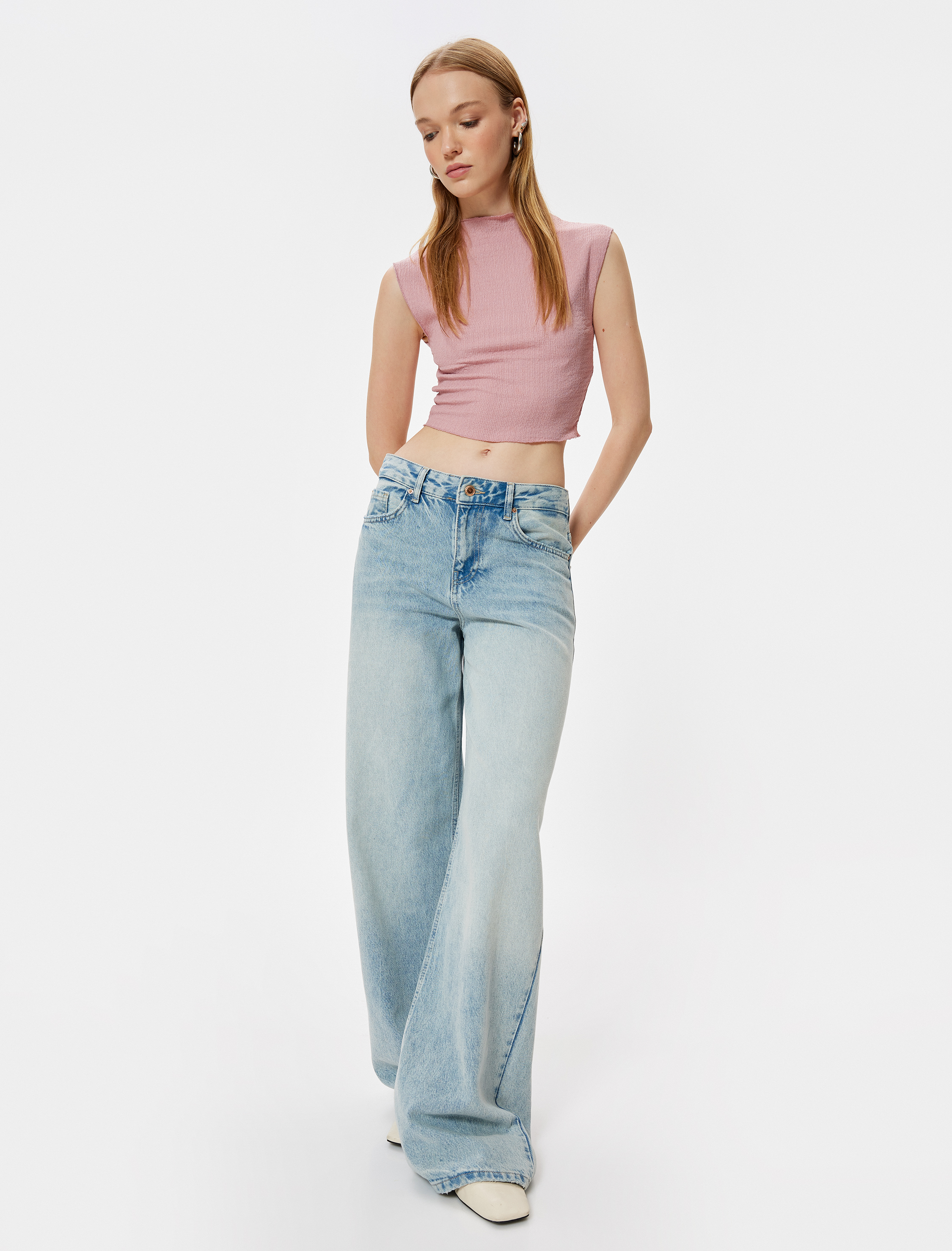   Kolsuz Atlet Slim Fit Dokulu Dik Yaka Bürümcük