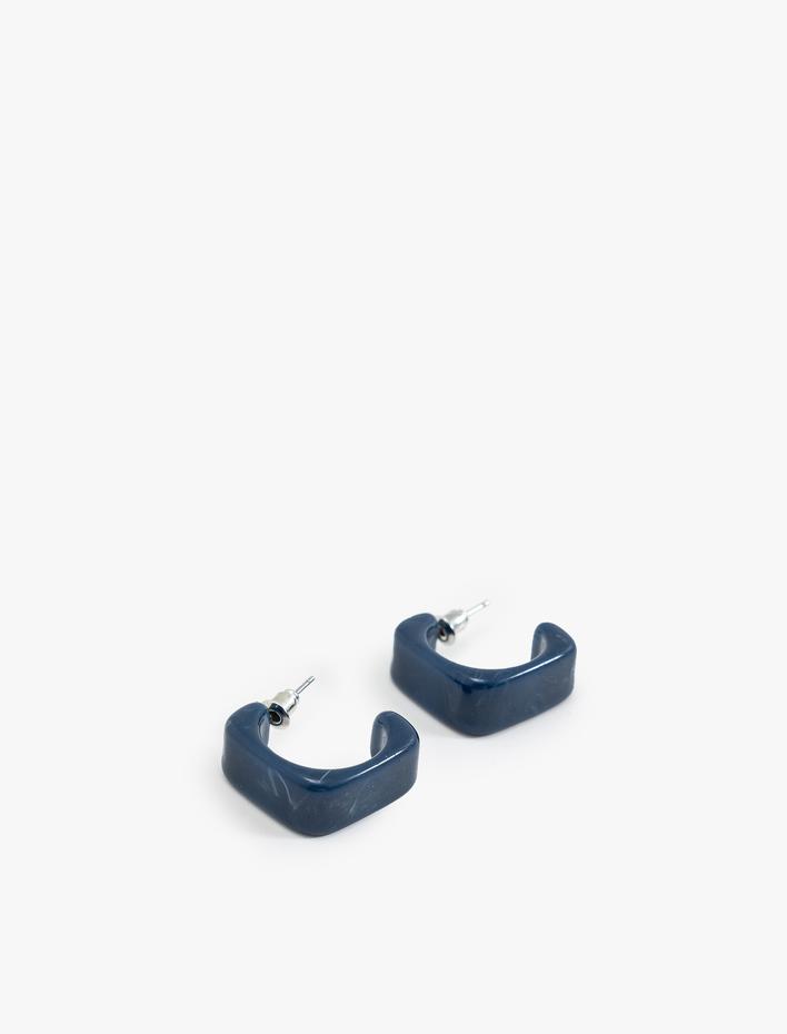 Kadın Kare Halka Küpe