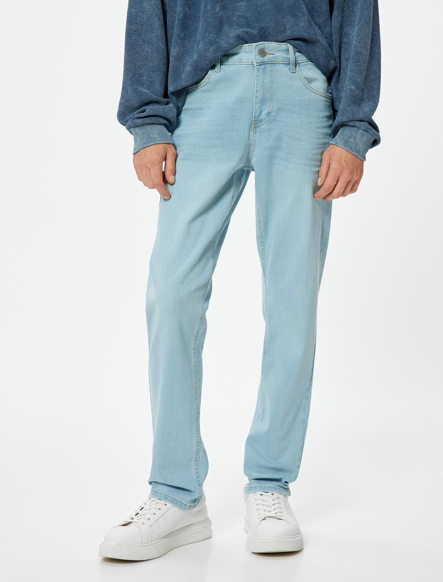   Slim Fit Kot Pantolon - Brad Jean