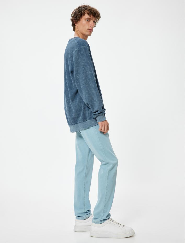  Standart Bel Slim Fit Kot Pantolon - Brad Jean