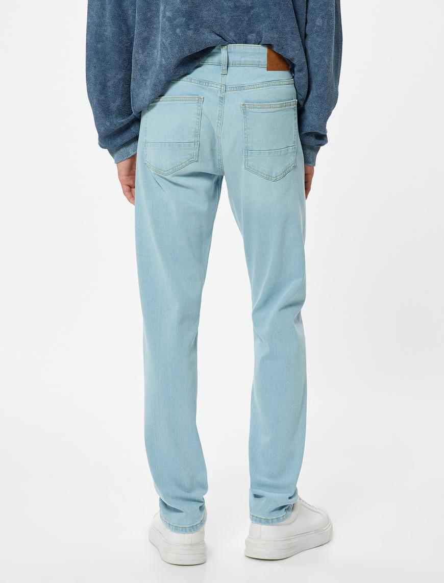   Slim Fit Kot Pantolon - Brad Jean