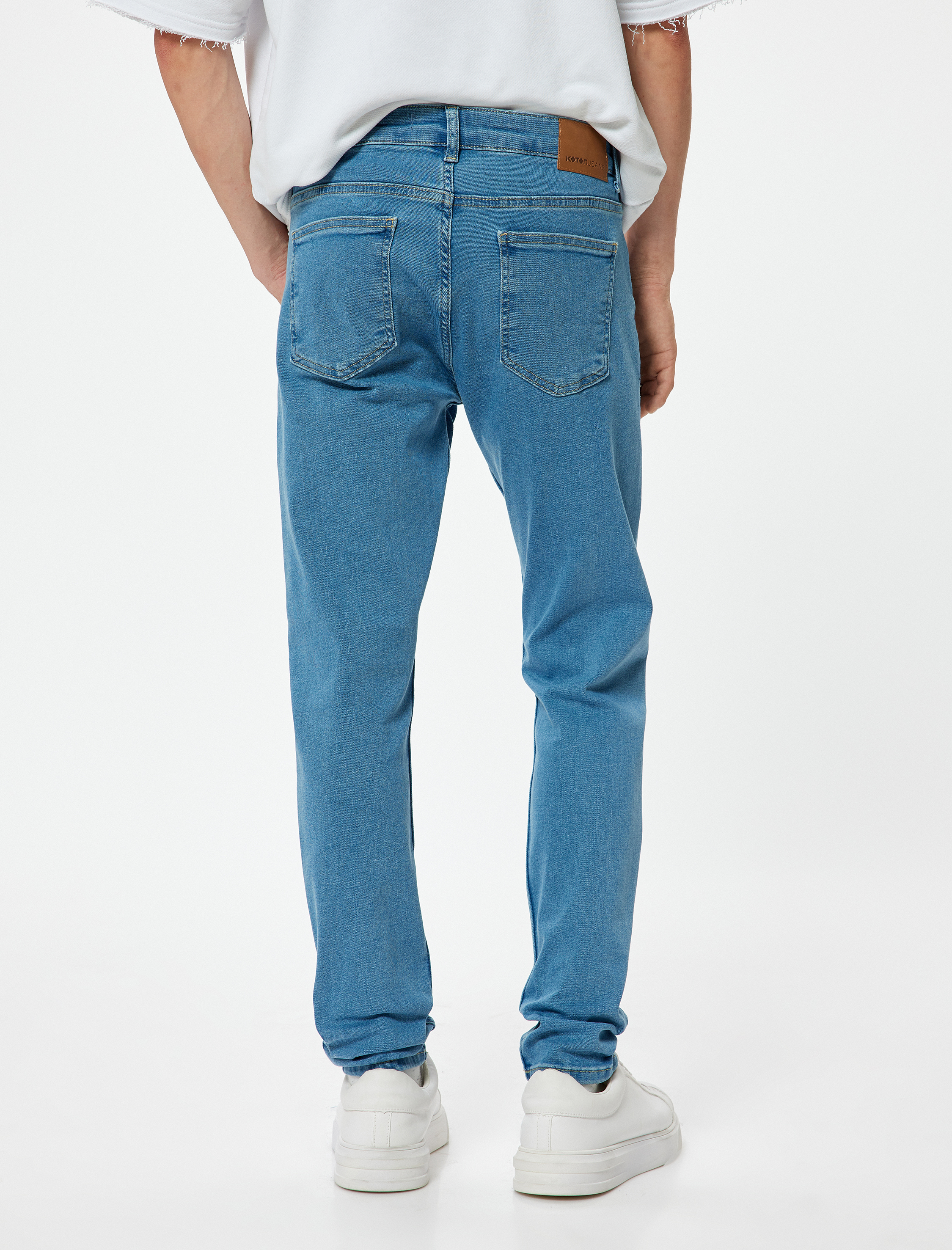   Standart Bel Skinny Fit Kot Pantolon - Michael Jean