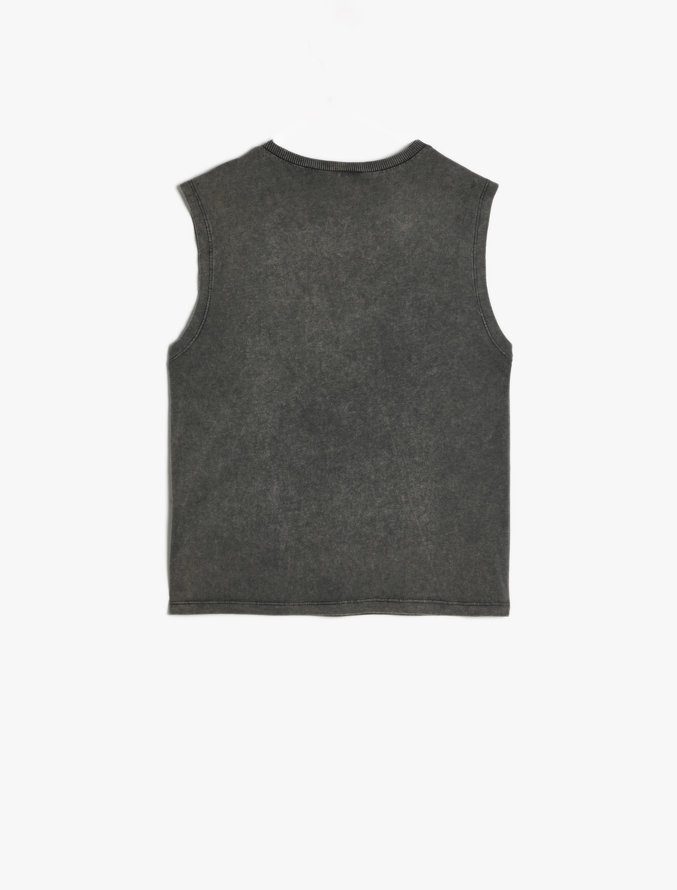  Erkek Çocuk Basic Atlet Aplike Detaylı Bisiklet Yaka Pamuklu