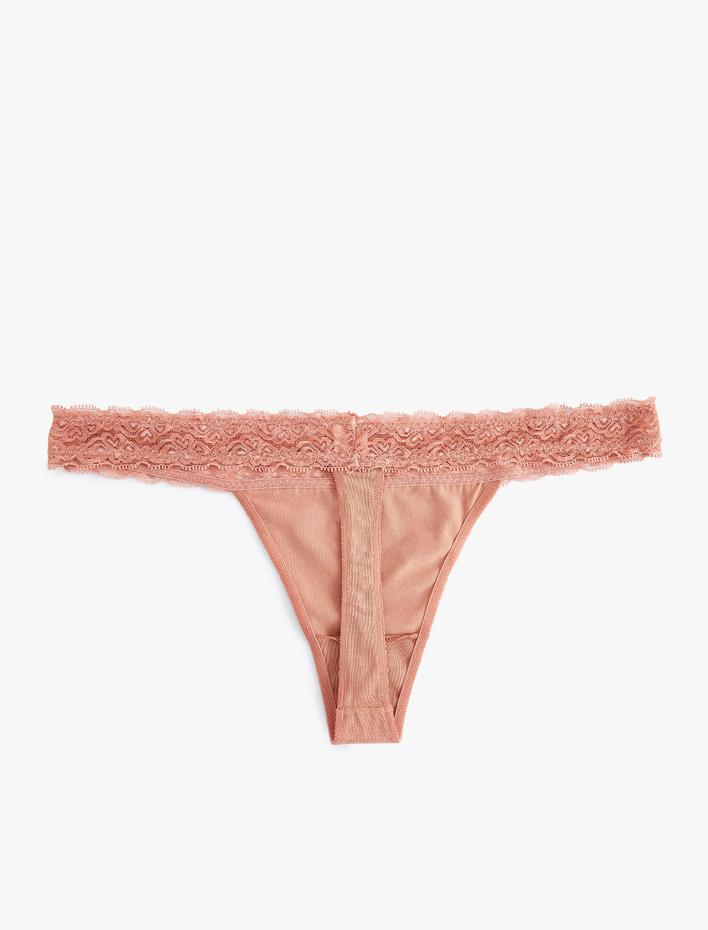  Dantelli Tanga Pamuklu