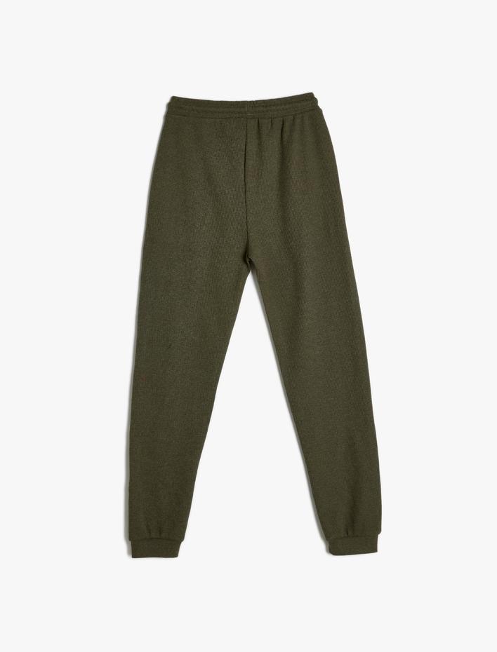 Erkek Çocuk Basic Jogger Eşofman Altı Beli Bağlamalı