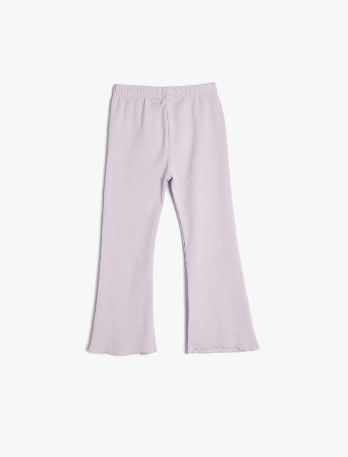 Kız Bebek Basic Tayt Ribanalı Pamuklu