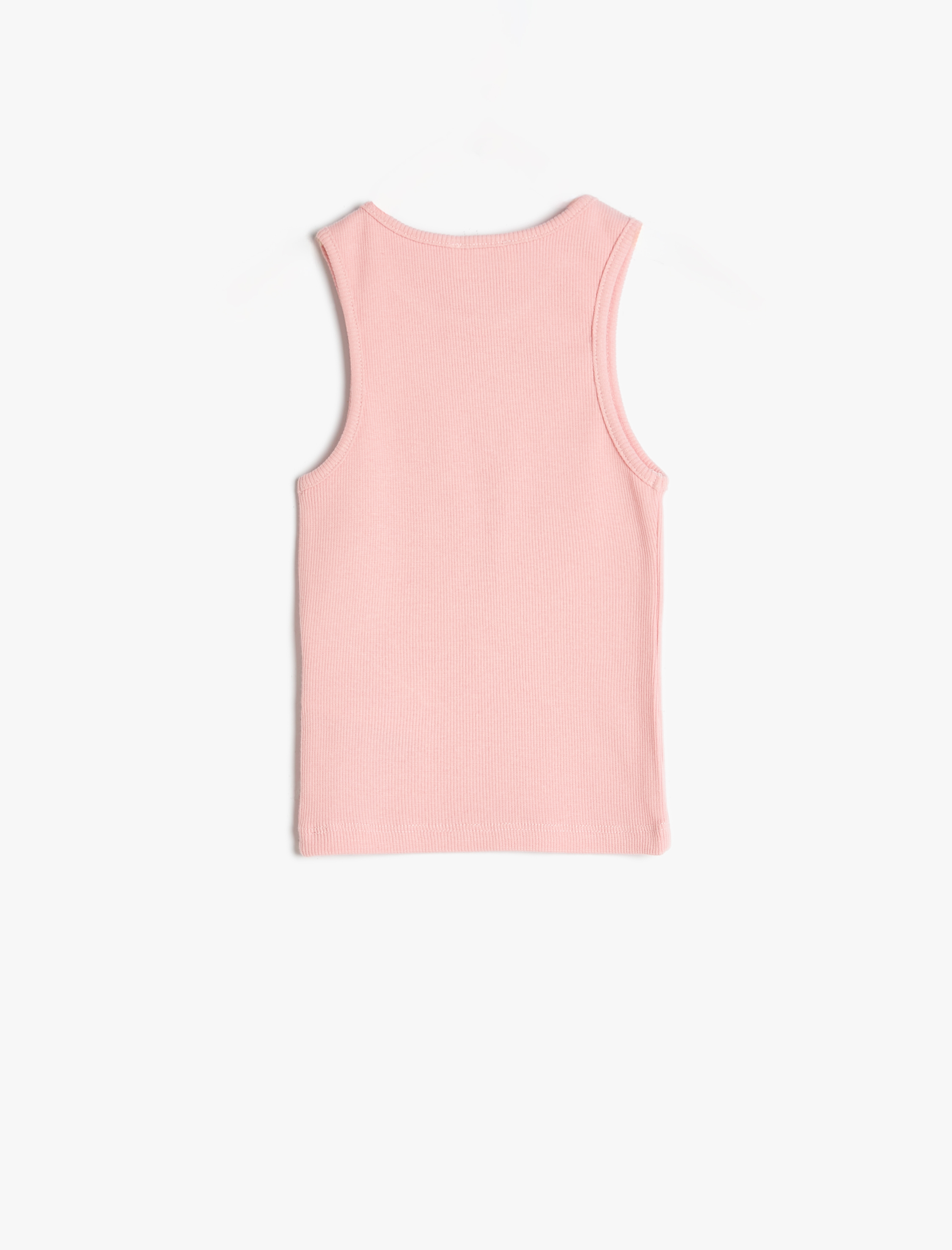  Kız Çocuk Atlet Kiraz Baskılı Bisiklet Yaka Pamuklu