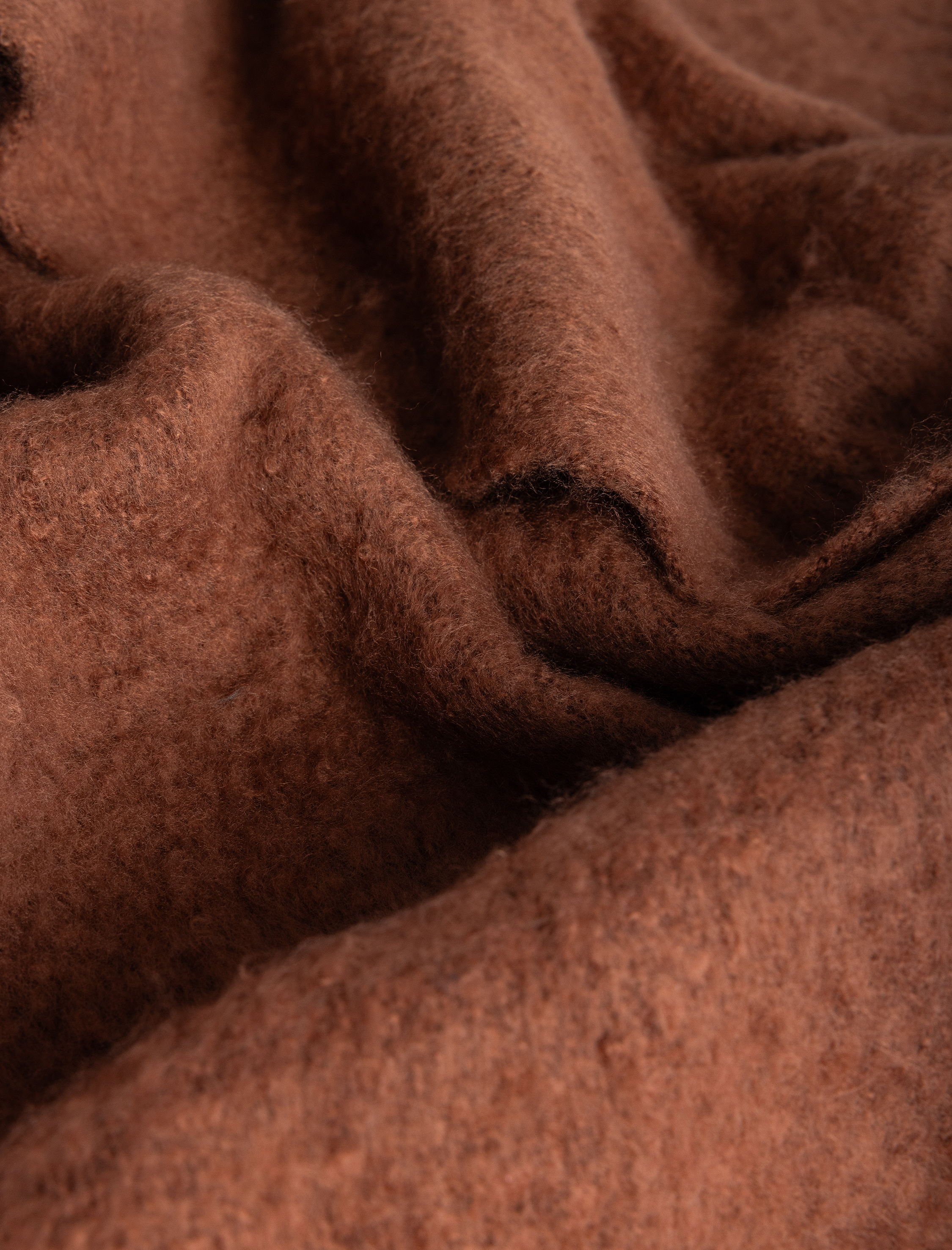  Kadın Basic Uzun Atkı Yumuşak Dokulu Püsküllü