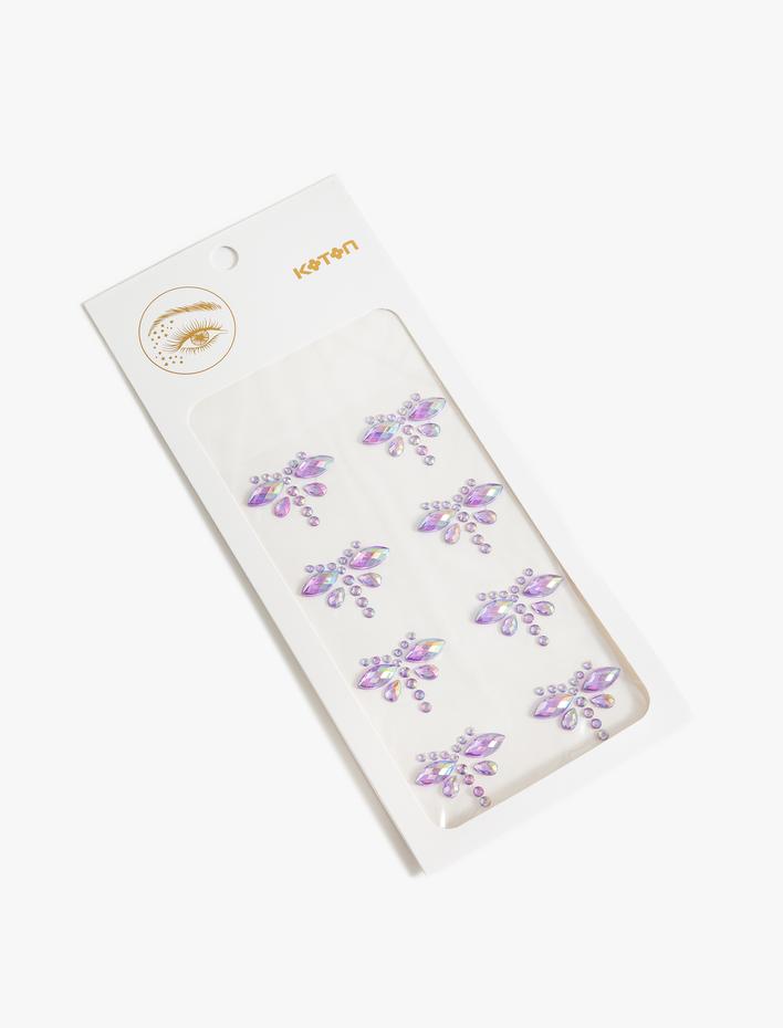 Kadın Yüz ve Vücut Taşı Sticker Seti