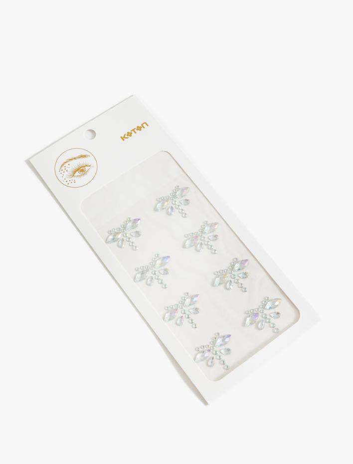 Kadın Yüz ve Vücut Taşı Sticker Seti