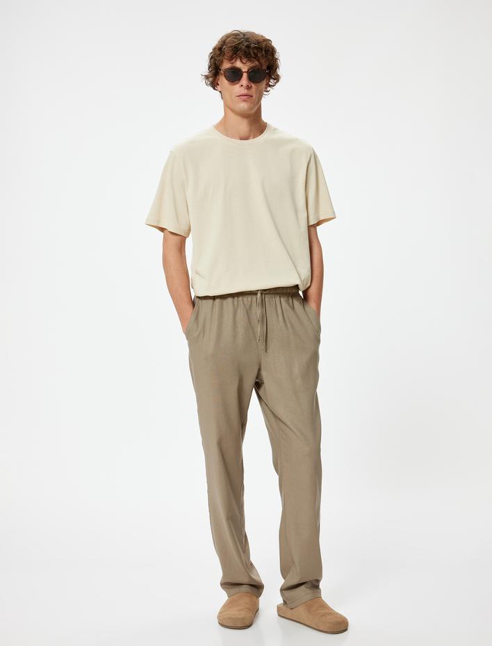  Basic Tişört Kısa Kollu Bisiklet Yaka Pamuklu