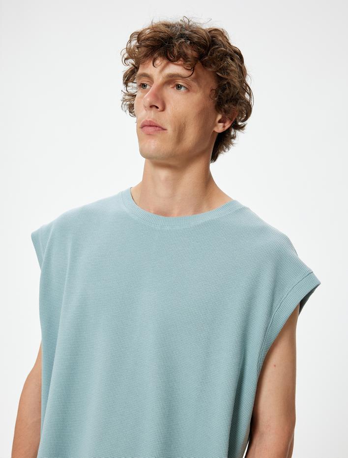  Kolsuz Atlet Bisiklet Yaka Pamuklu