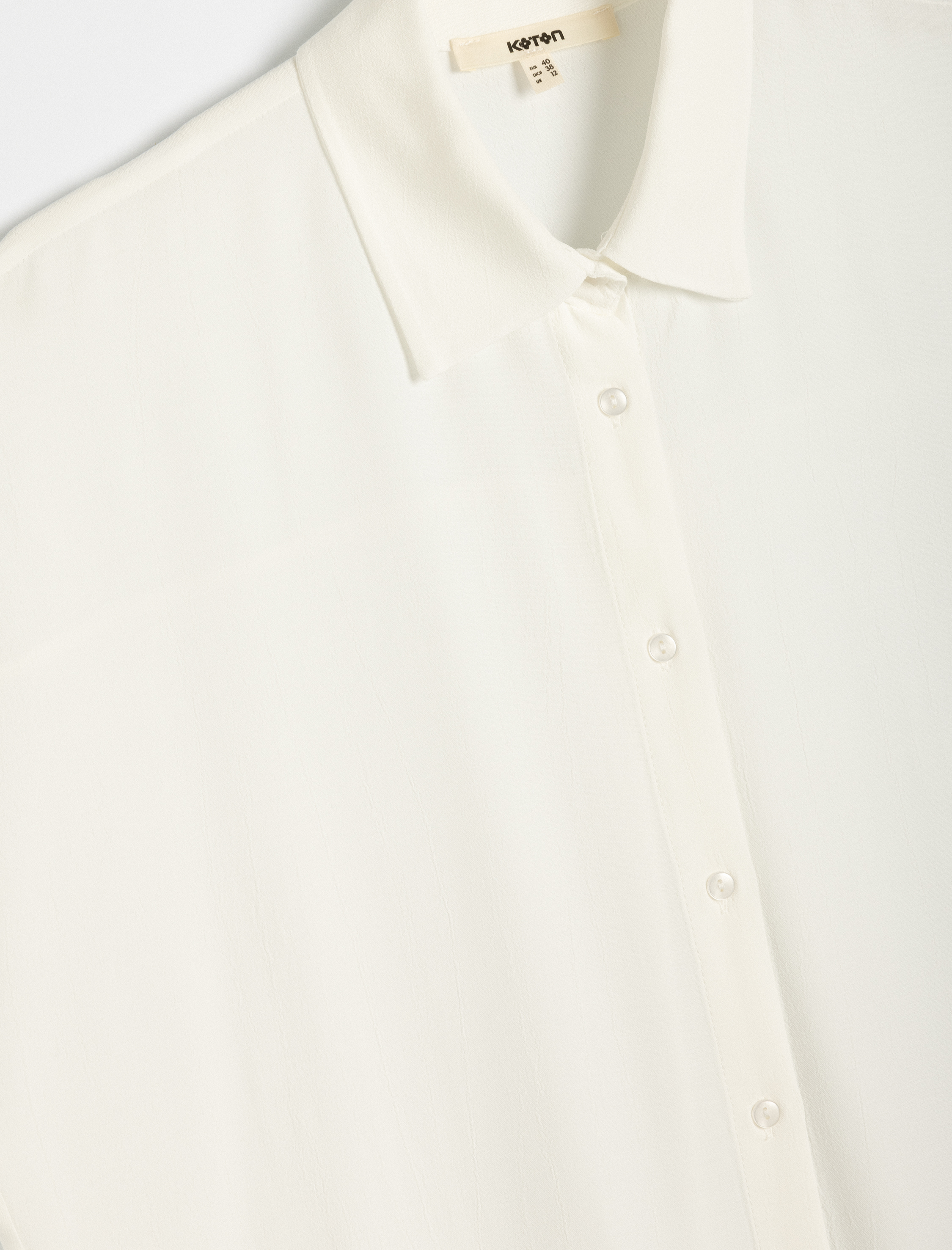   Kap Kol Gömlek Viskoz Kumaş