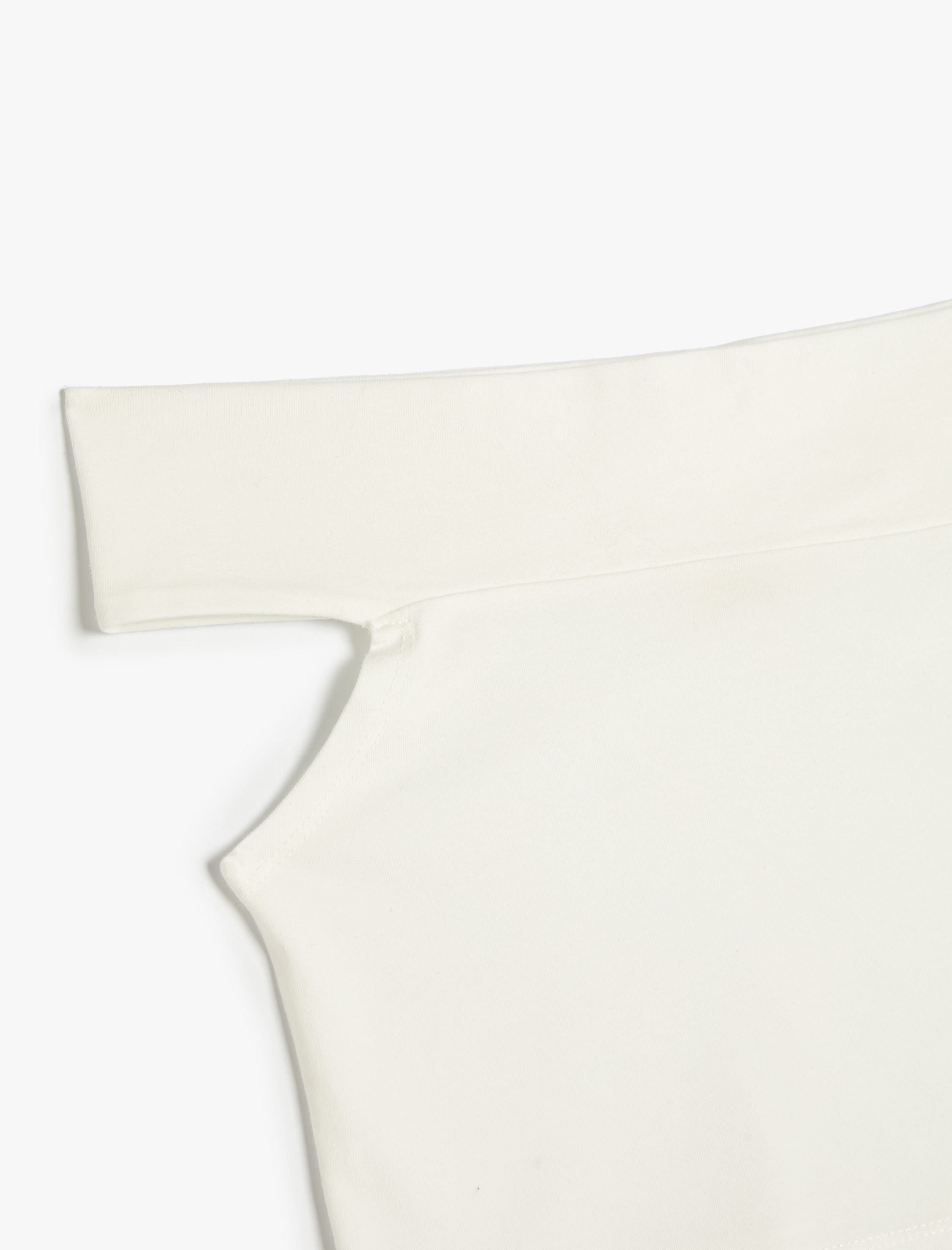  Kız Çocuk Bluz Düşük Omuzlu Pamuklu