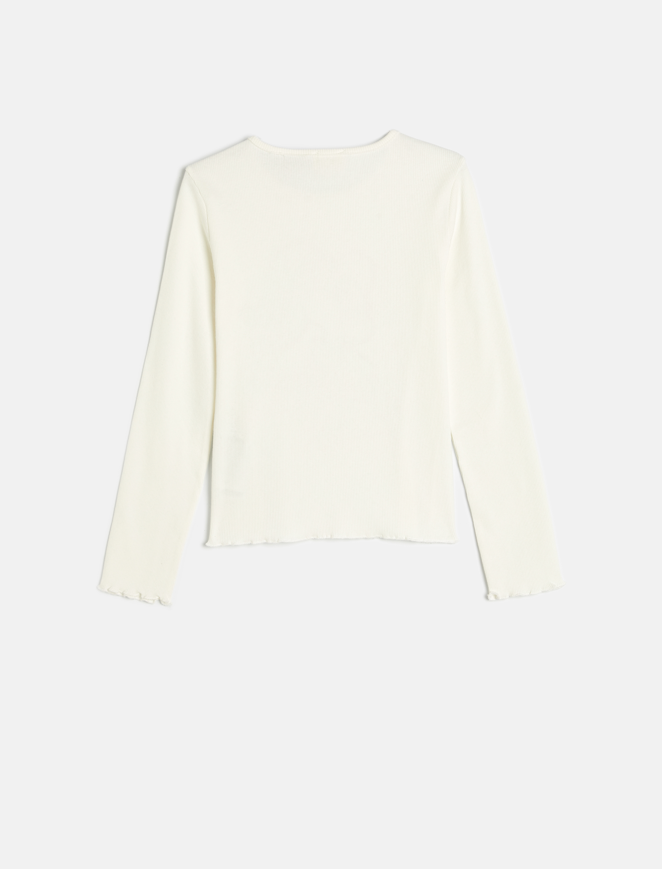  Kız Çocuk Lola Bunny Baskılı Uzun Kollu Bisiklet Yaka Lisanslı Tişört