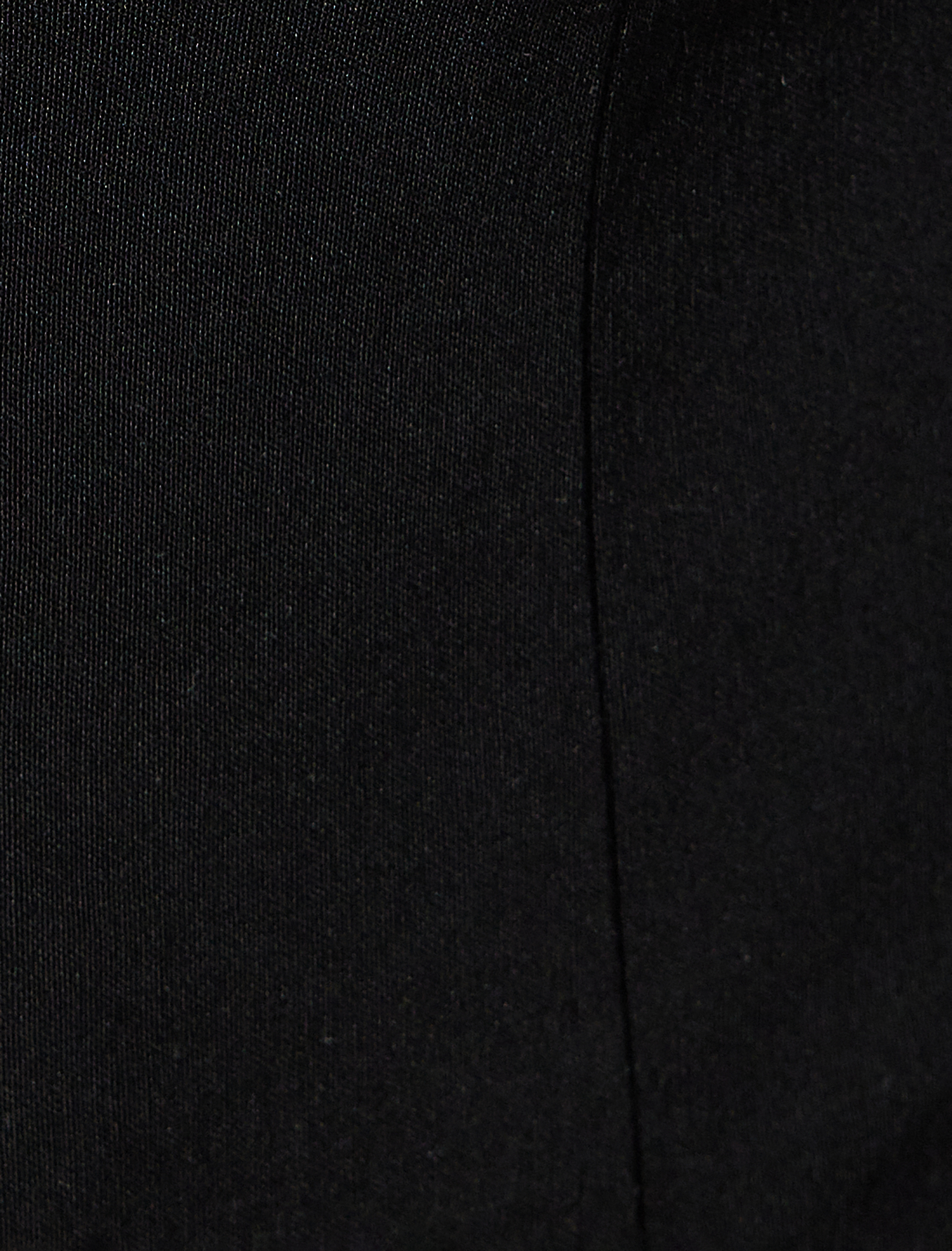   Crop Bluz V Yaka Uzun Kollu Gipeli Metal Aksesuarlı Slim Fit