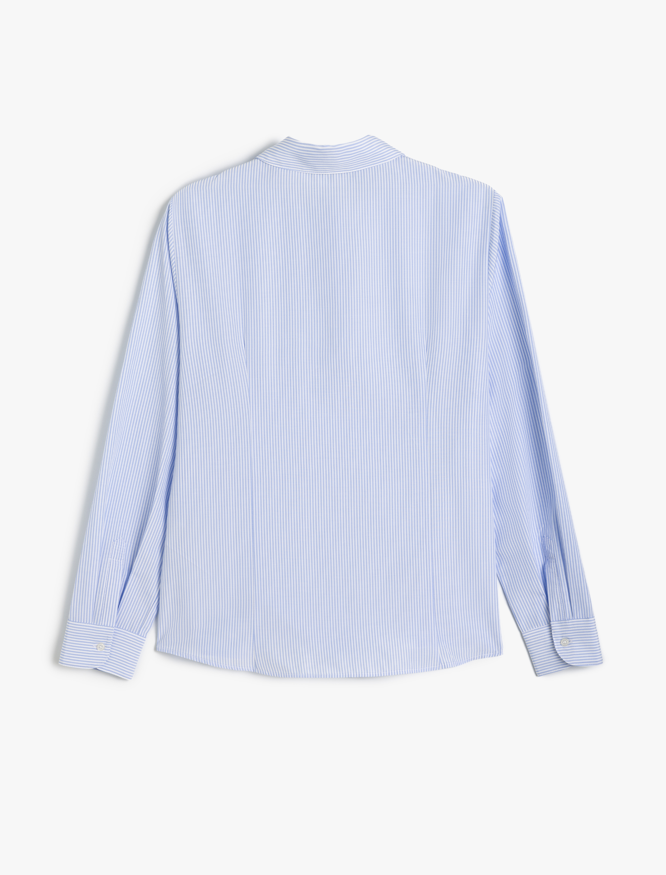   Poplin Gömlek Uzun Kollu Pens Detaylı Regular Fit