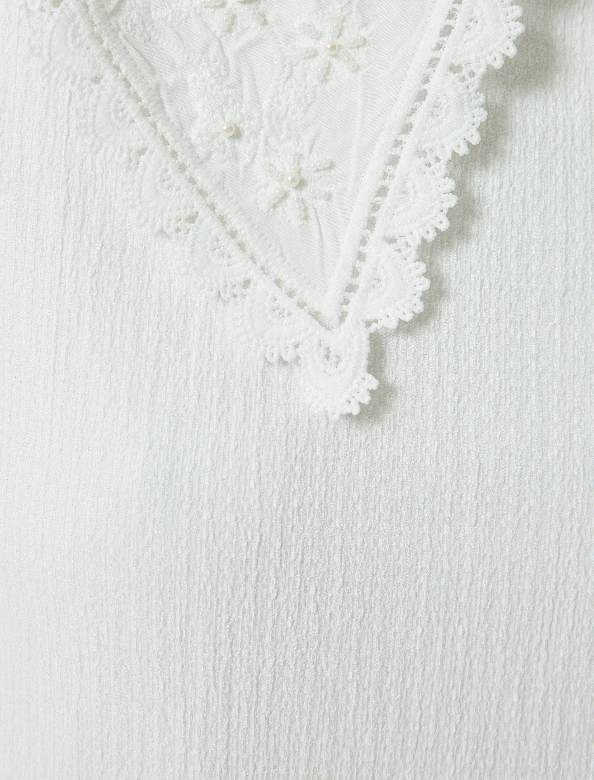   Balon Kol Mini Elbise Astarlı Geniş Bebe Yaka İşleme Detaylı