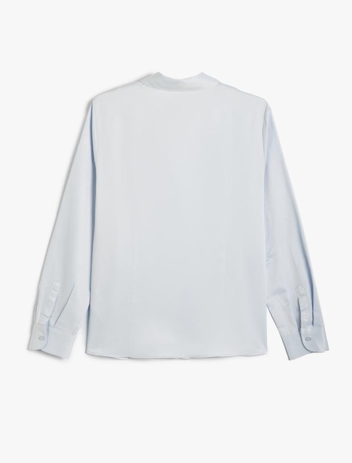  Uzun Kollu Regular Fit Klasik Poplin Gömlek