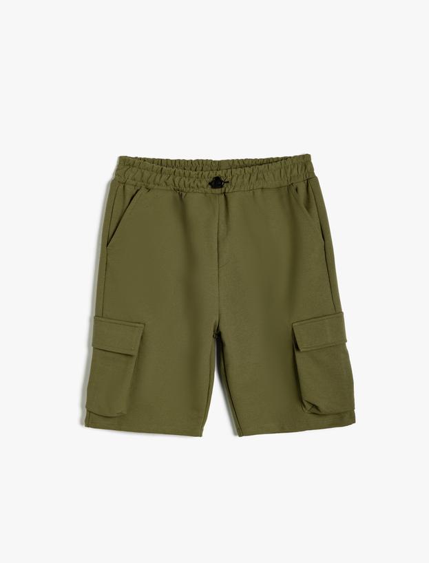 Cargo Shorts Cotton_0