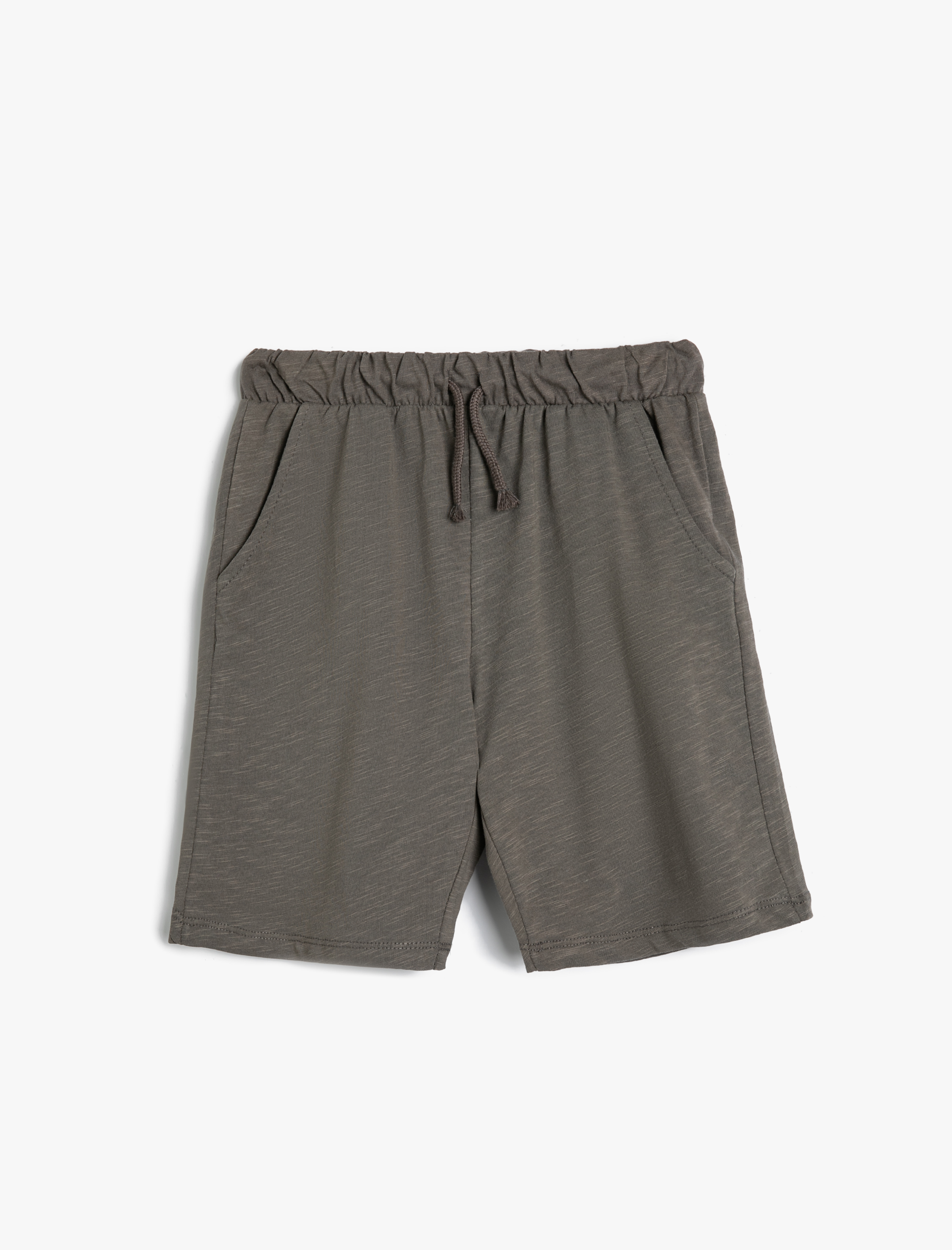  Erkek Çocuk Şort Tişört 2'li Takım Pamuklu Baskı Detaylı