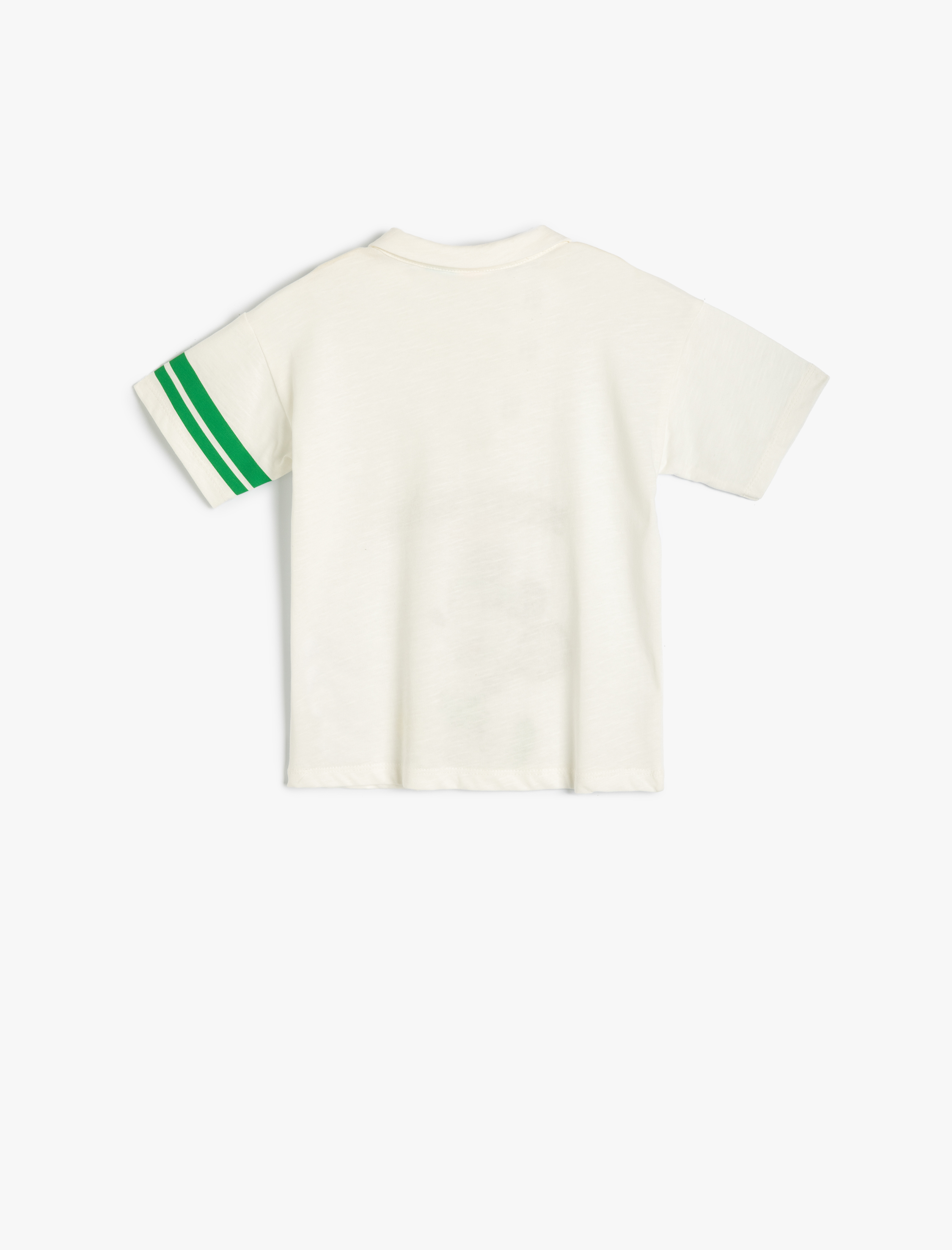  Erkek Bebek Mickey Mouse Tişört Polo Yaka Lisanslı Kısa Kollu