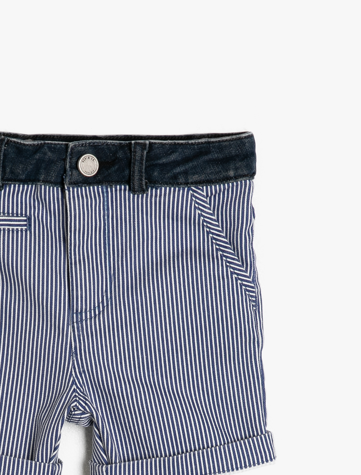  Erkek Bebek Çizgili Şort