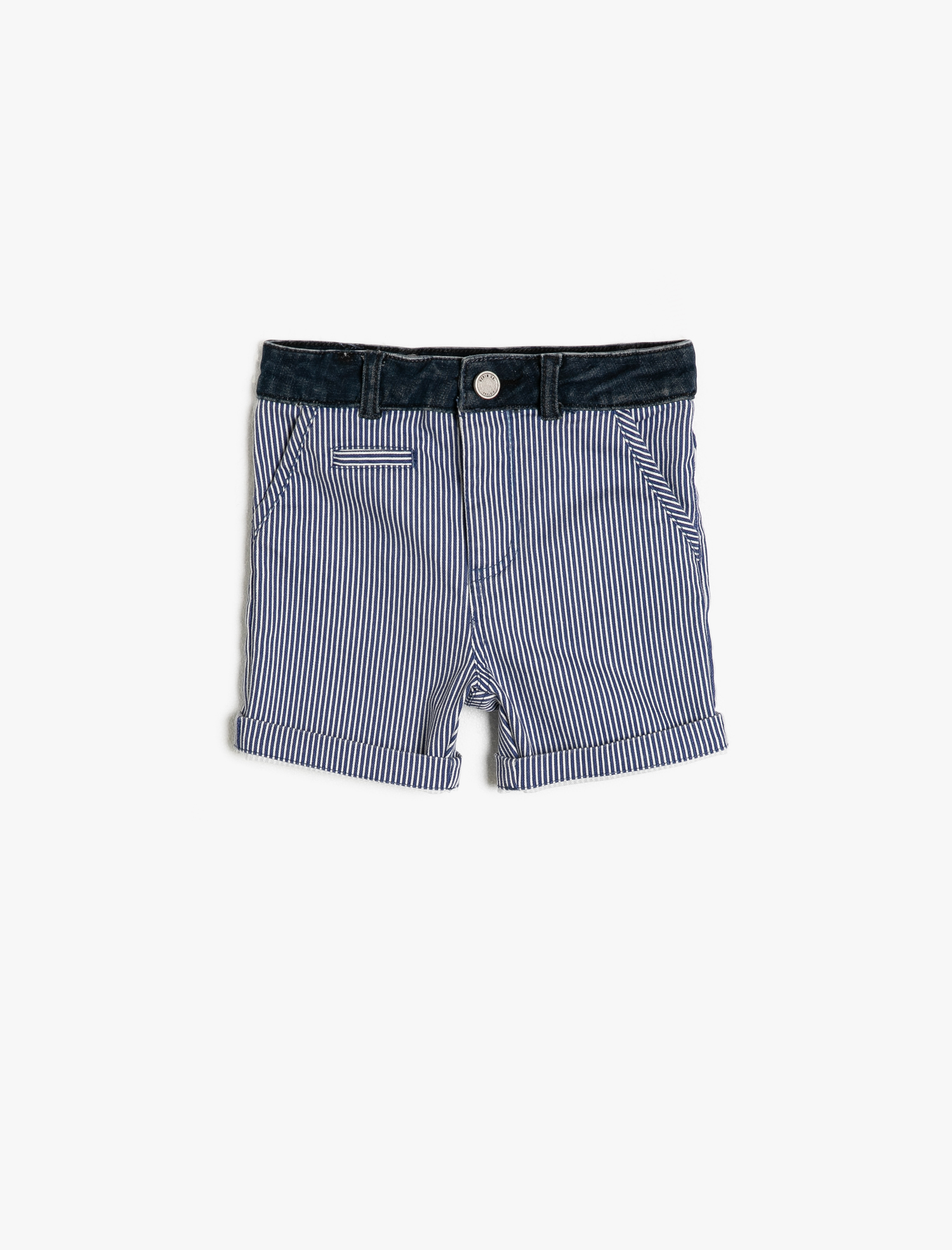  Erkek Bebek Çizgili Şort