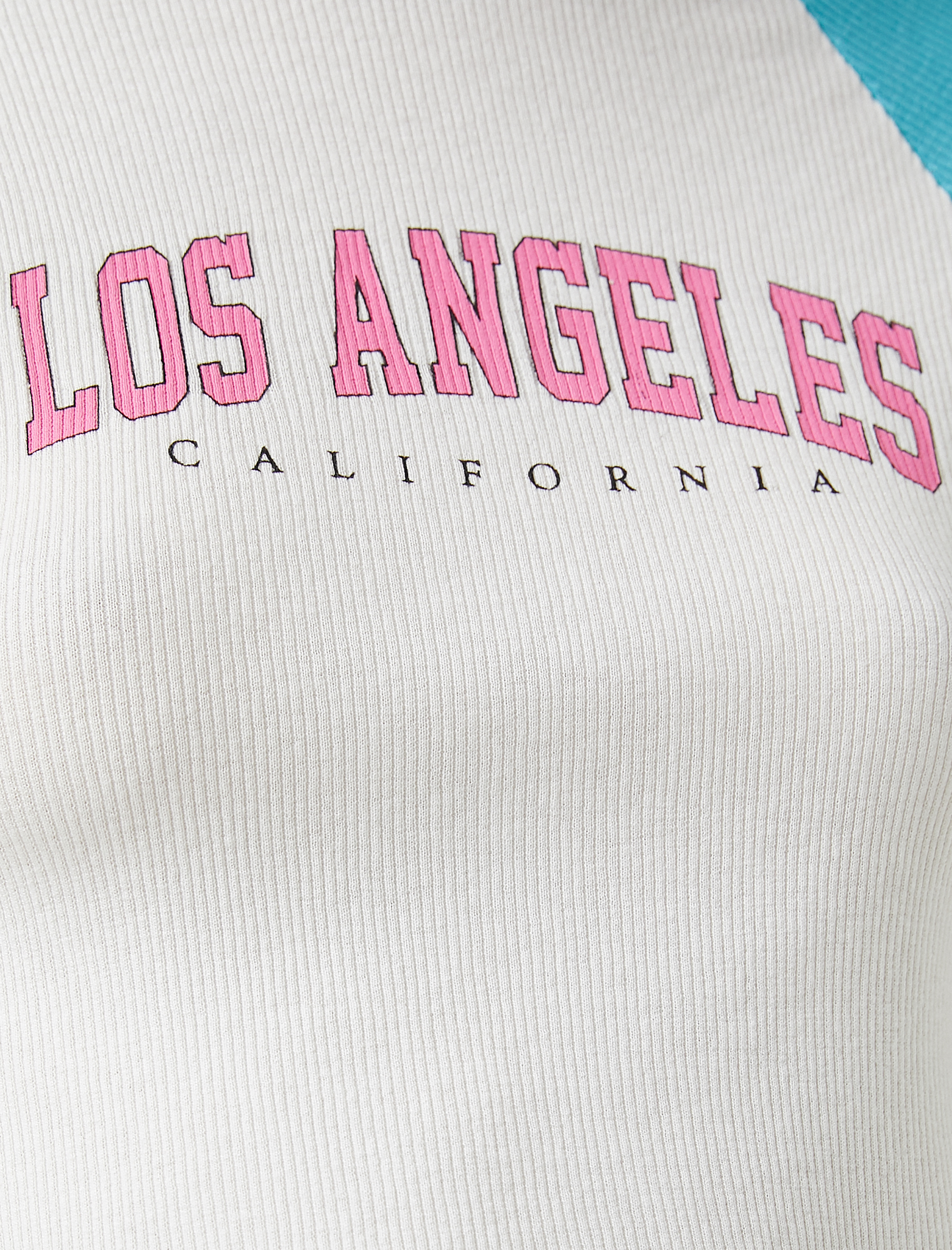   Baskılı Tişört Reglan Kol