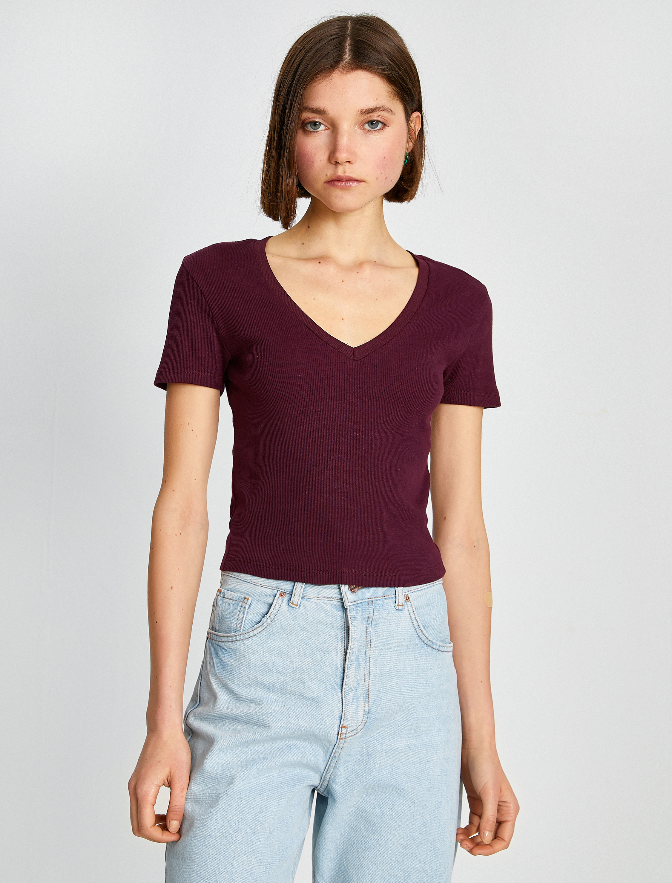   Kısa Kollu Basic Tişört