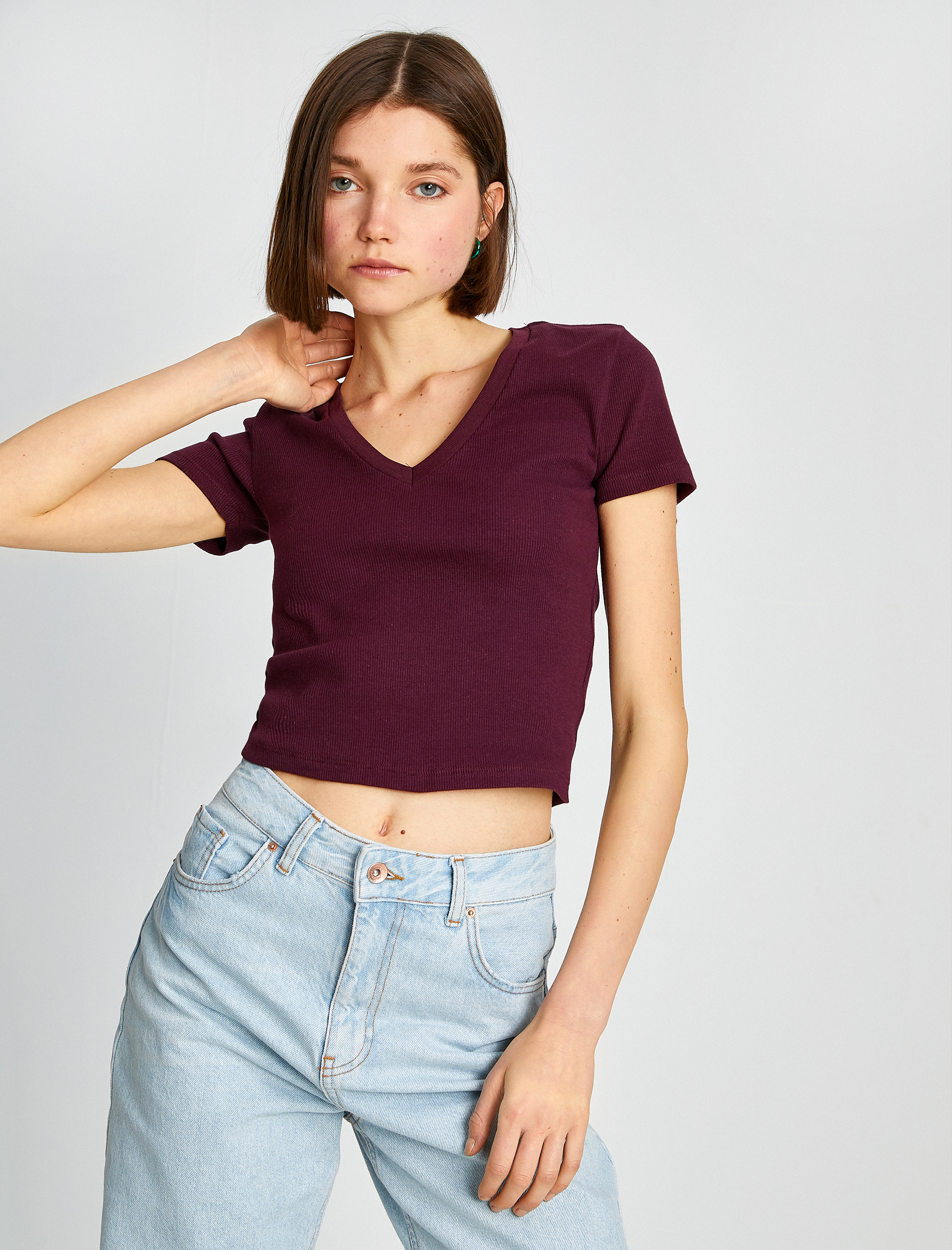   Kısa Kollu Basic Tişört