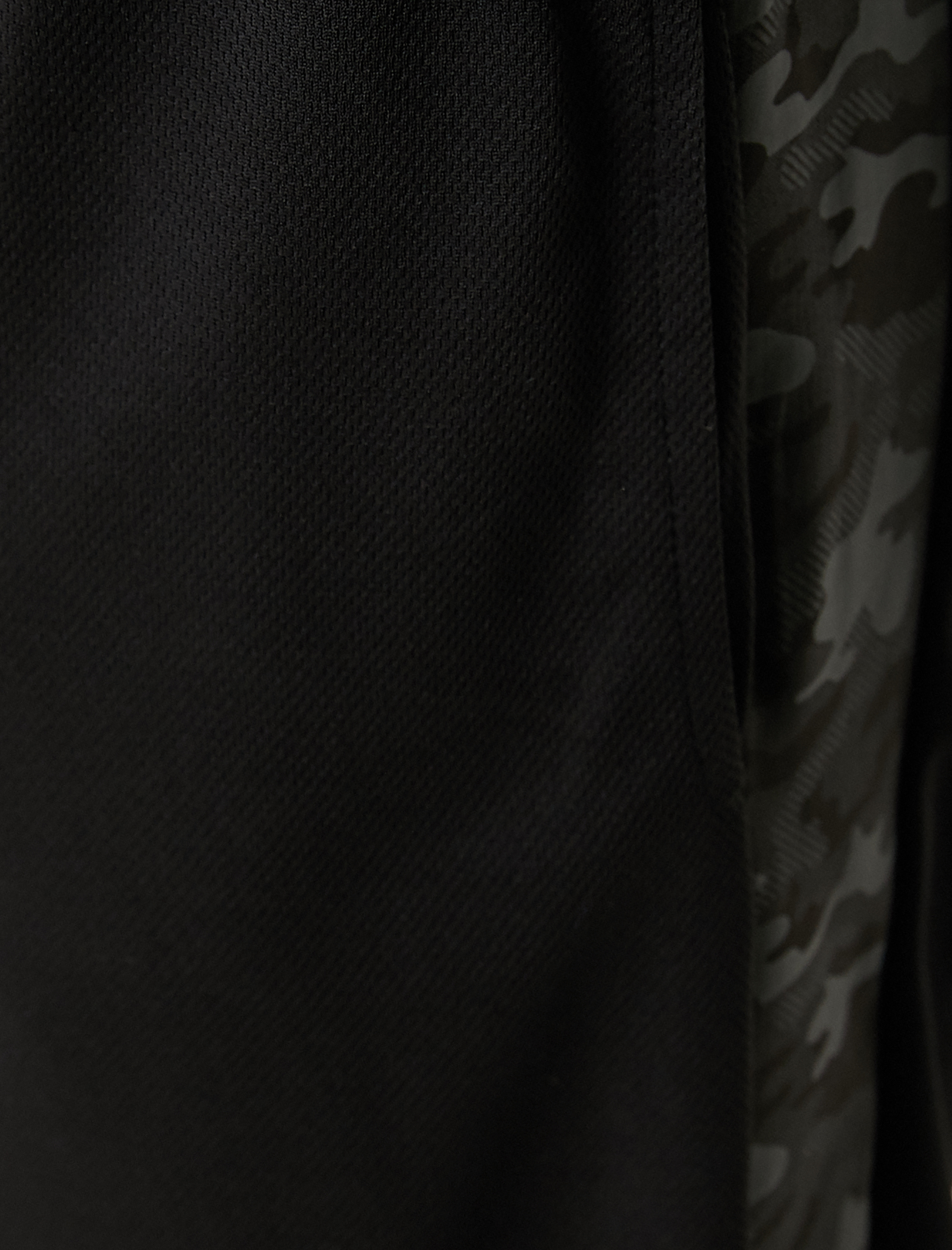   Spor Şort Baskılı Beli Bağlamalı