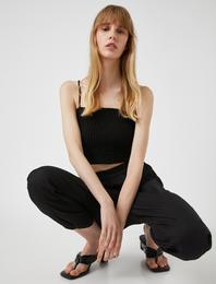Straplez Crop