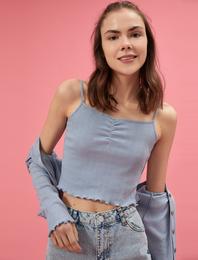 Crop Atlet Pamuklu Tanktop