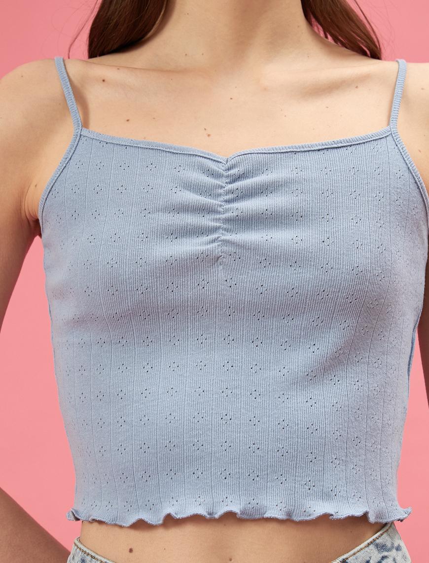   Crop Atlet Pamuklu Tanktop