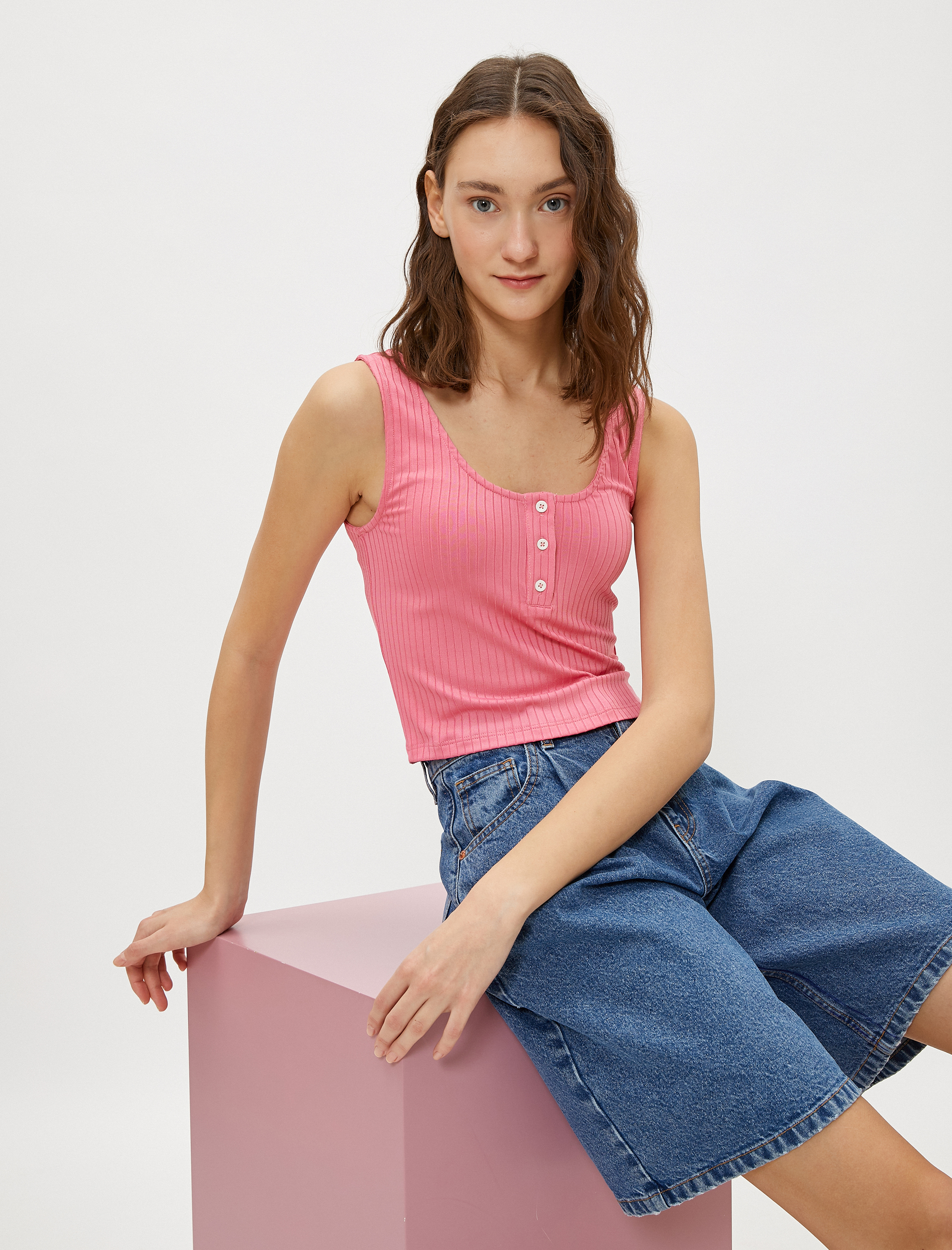   Fitilli Atlet Düğmeli