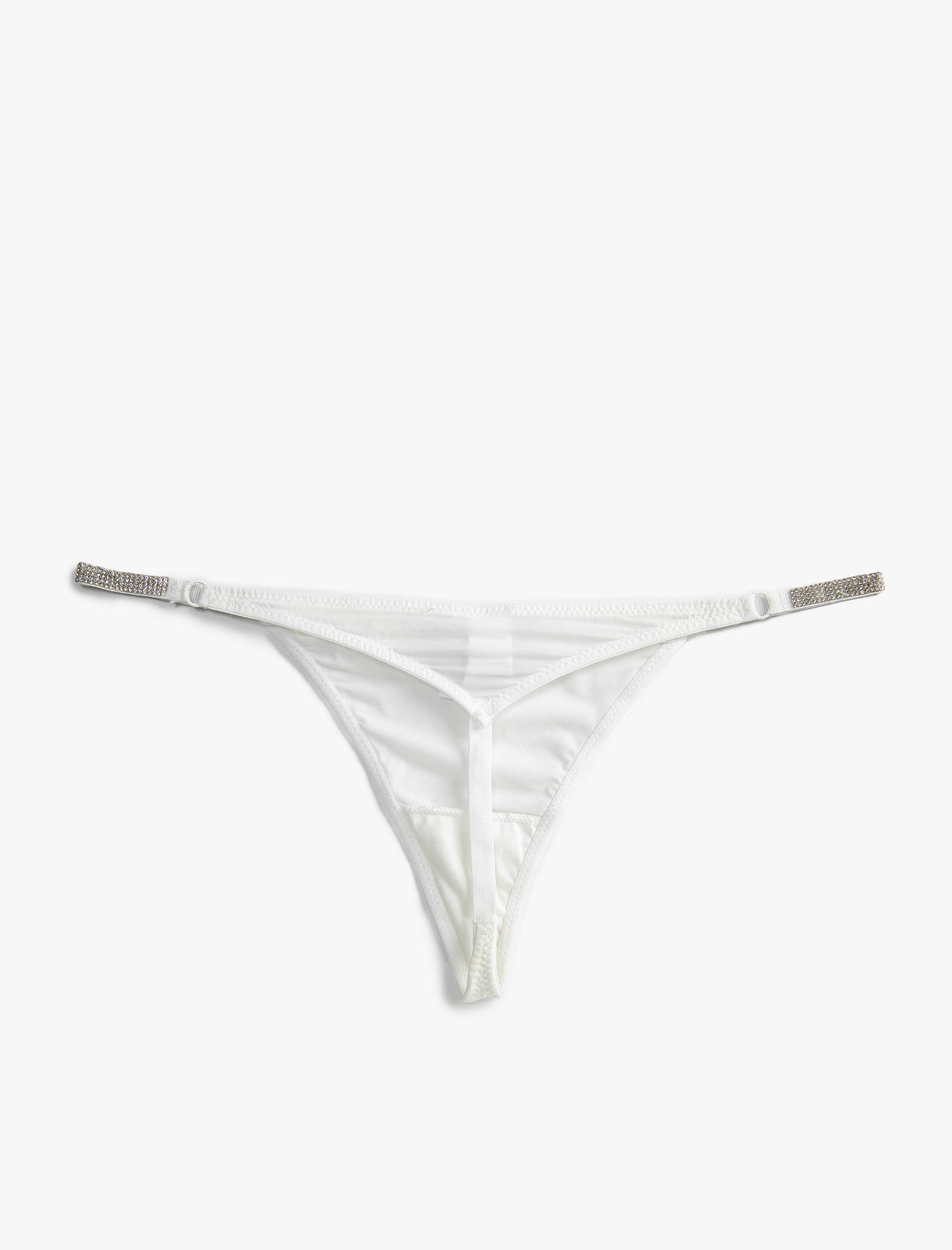 Lastik Detaylı Brazilian Bridal Külot