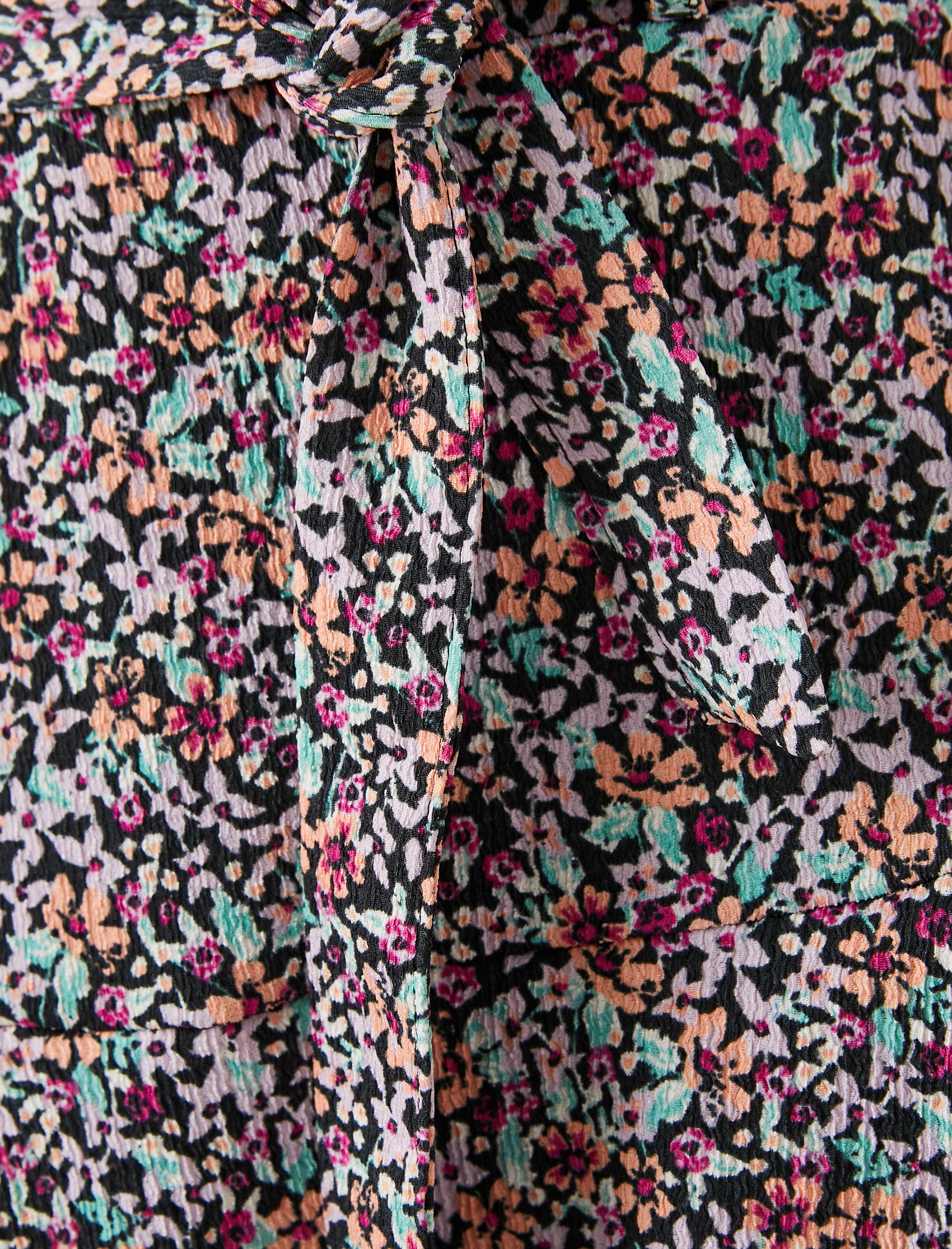   Kuşaklı Mini Şort Etek