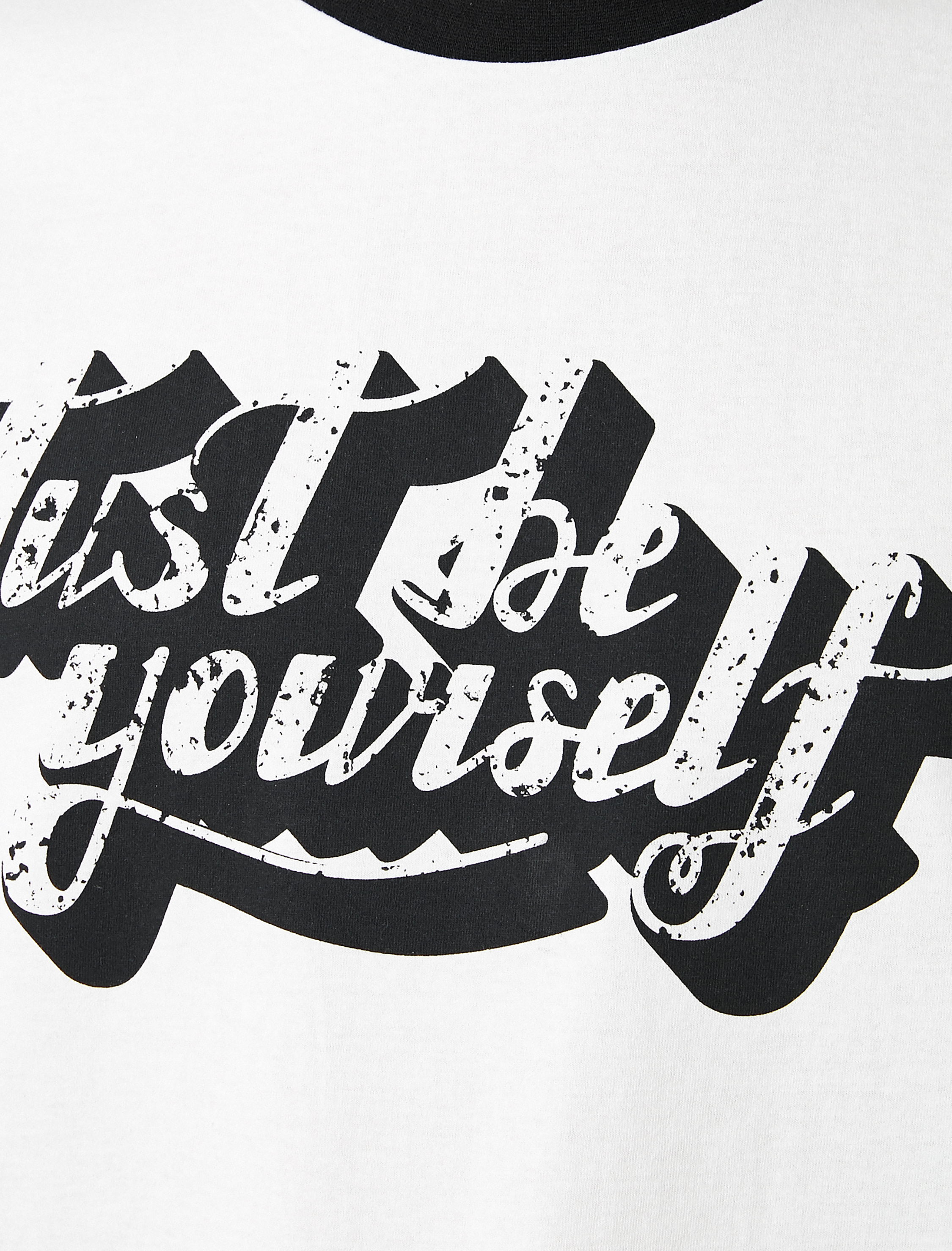   Vintage Baskılı Tişört