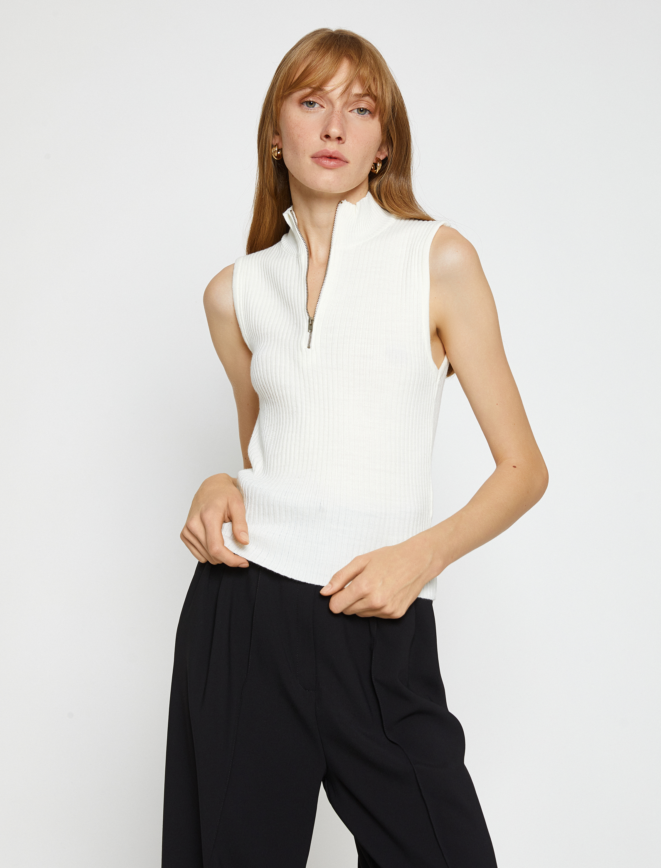 Fermuarlı Triko Atlet