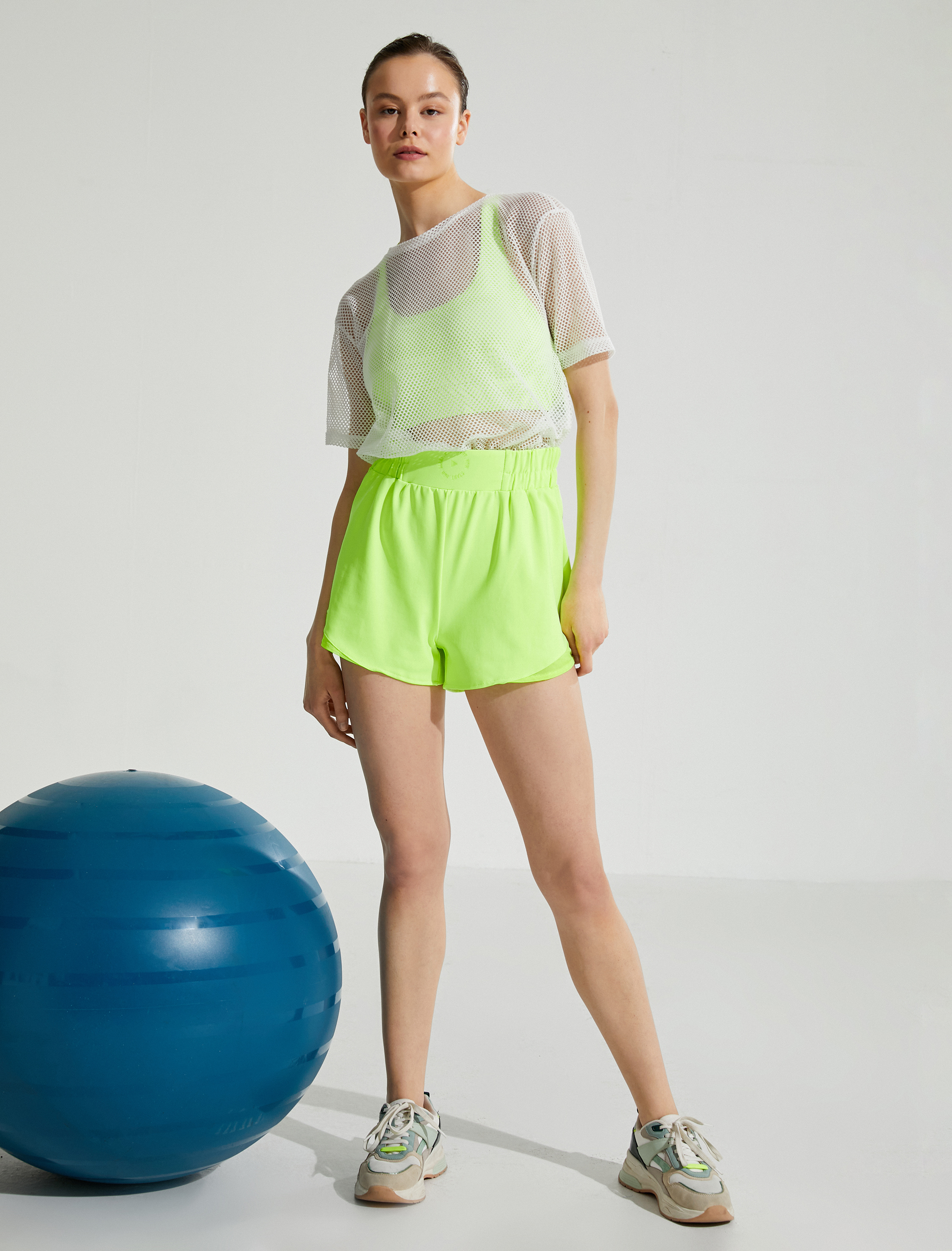   Oversize File Spor Tişört