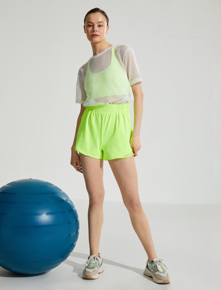  Oversize File Spor Tişört