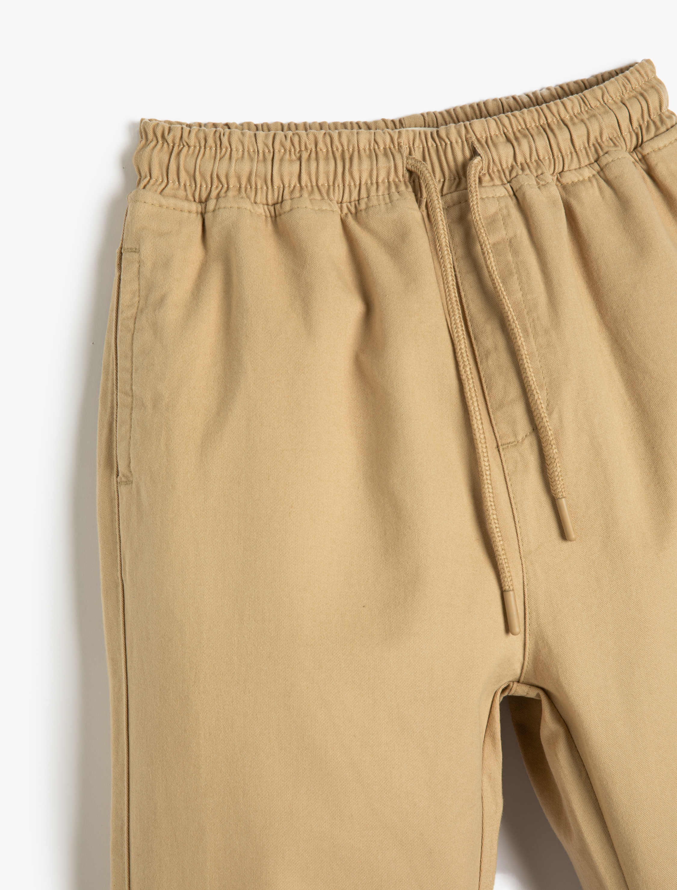  Erkek Çocuk Jogger Pantolon Basic Cepli Beli Bağlamalı Pamuklu