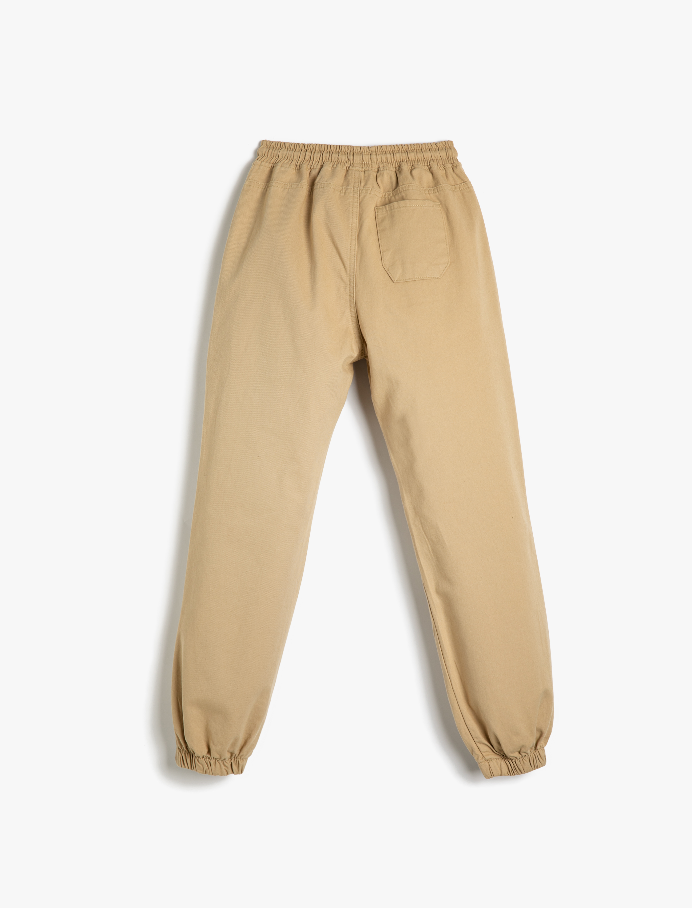  Erkek Çocuk Jogger Pantolon Basic Cepli Beli Bağlamalı Pamuklu