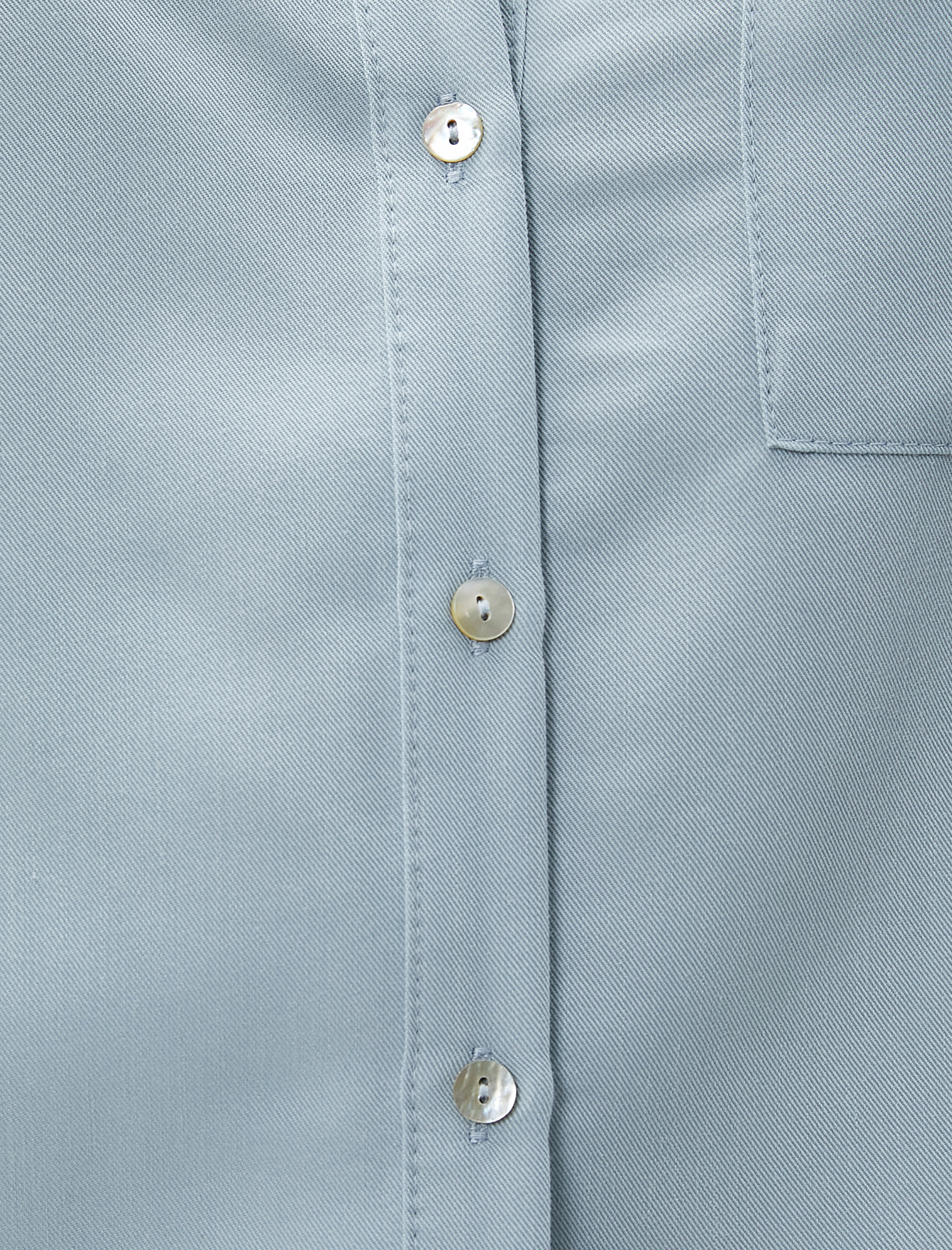 Kısa Kollu Gömlek Cepli Modal Karışımlı