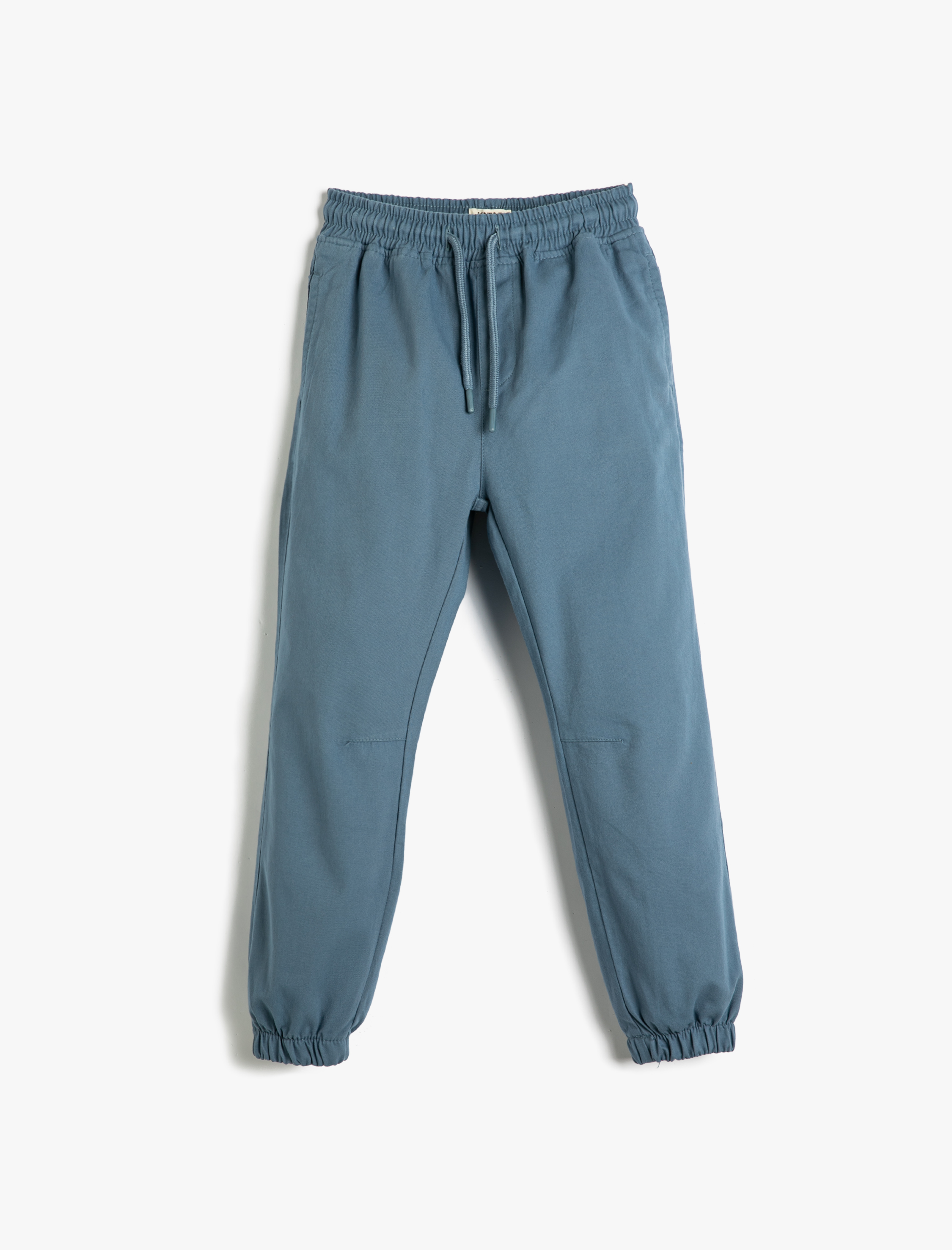 Erkek Çocuk Jogger Pantolon Basic Cepli Beli Bağlamalı Pamuklu