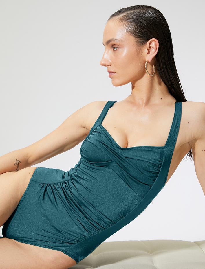  Basic Mayo Drapeli Kalın Askılı Kaplı