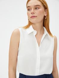 Kolsuz Basic Gömlek Düğmeli